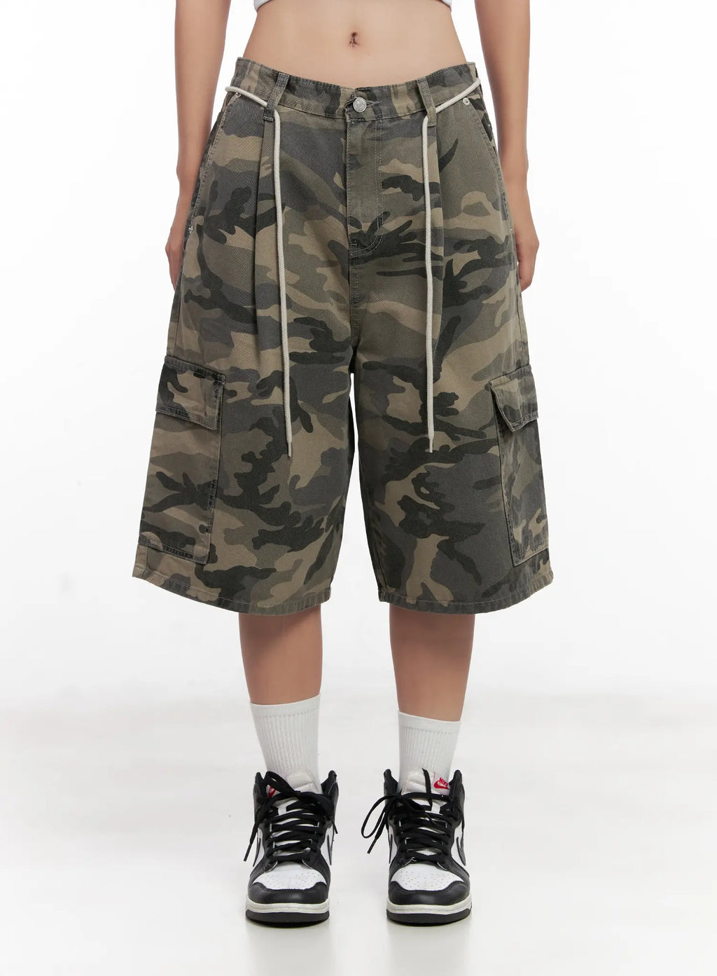 Camo Cargo Jorts CL521
