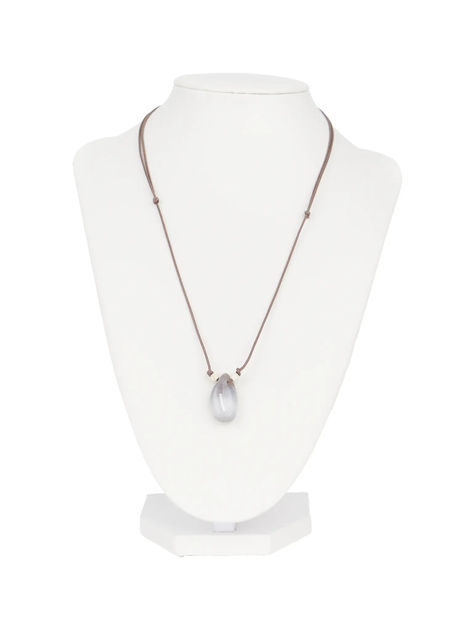 Long Faux Gem Necklace CO513