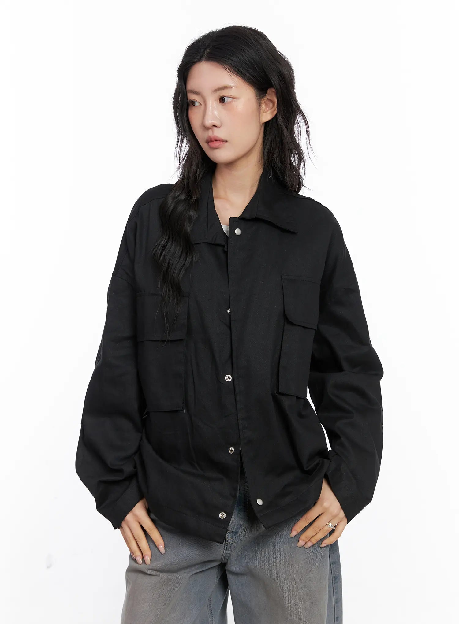 Relaxed-Fit Cargo Jacket CC1809
