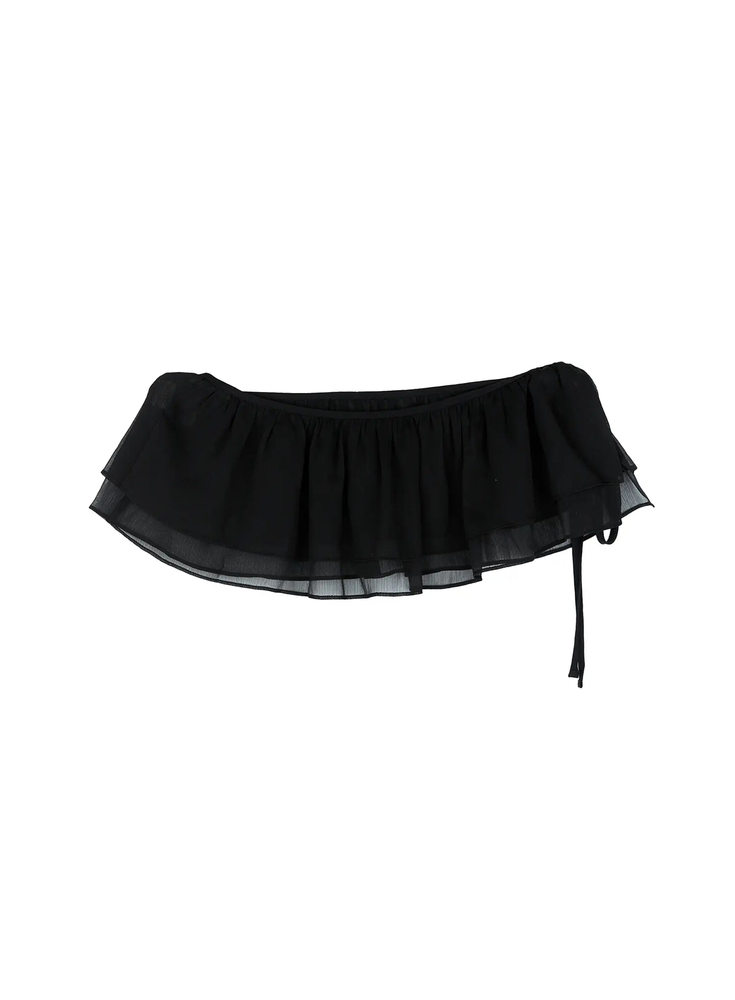 Ruffle Layered Mini Skirt CG519