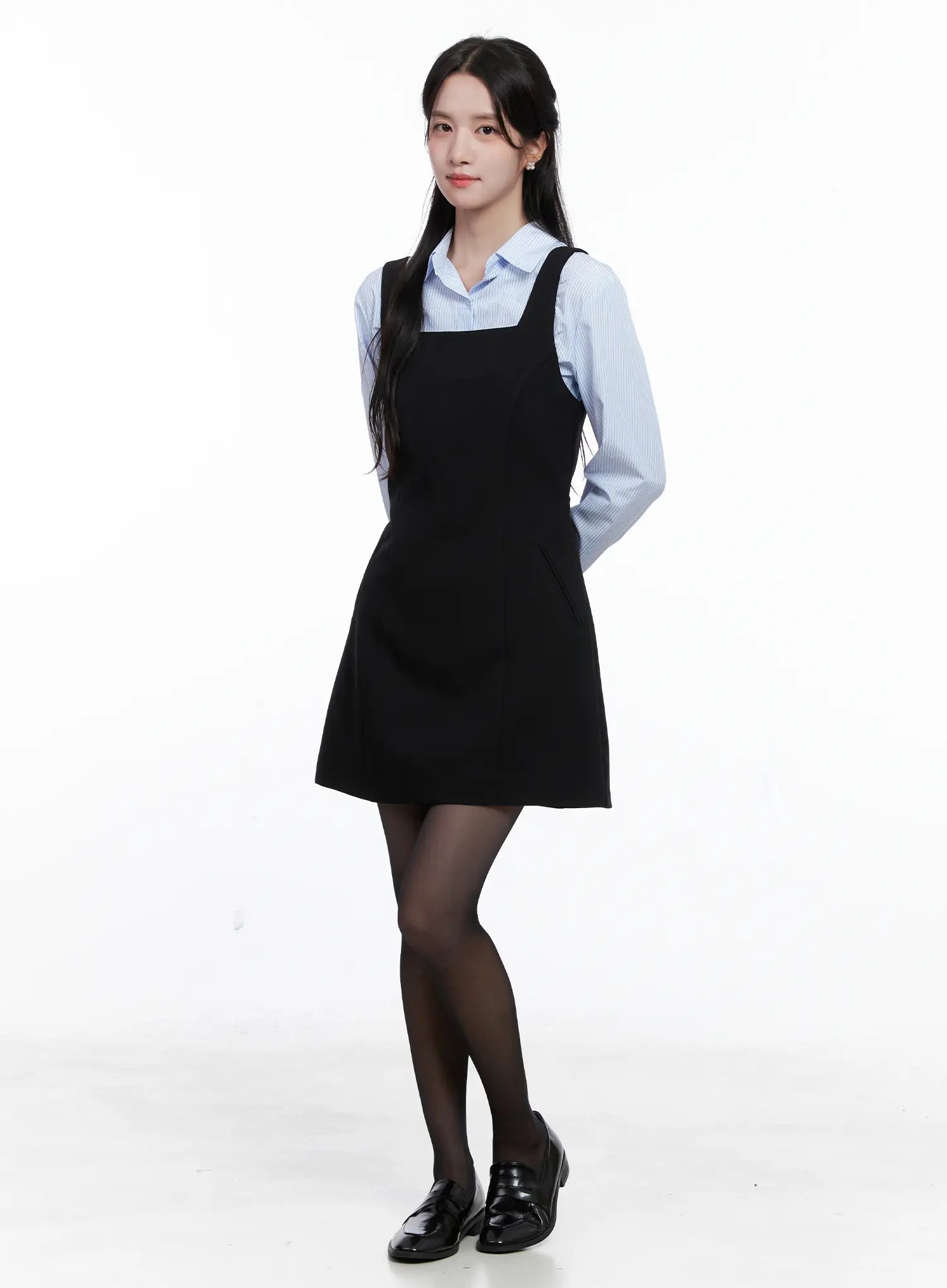 Classic Sleeveless A-Line Dress CS519