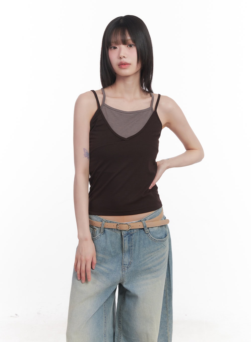 Layered Two-Tone Cami CU505