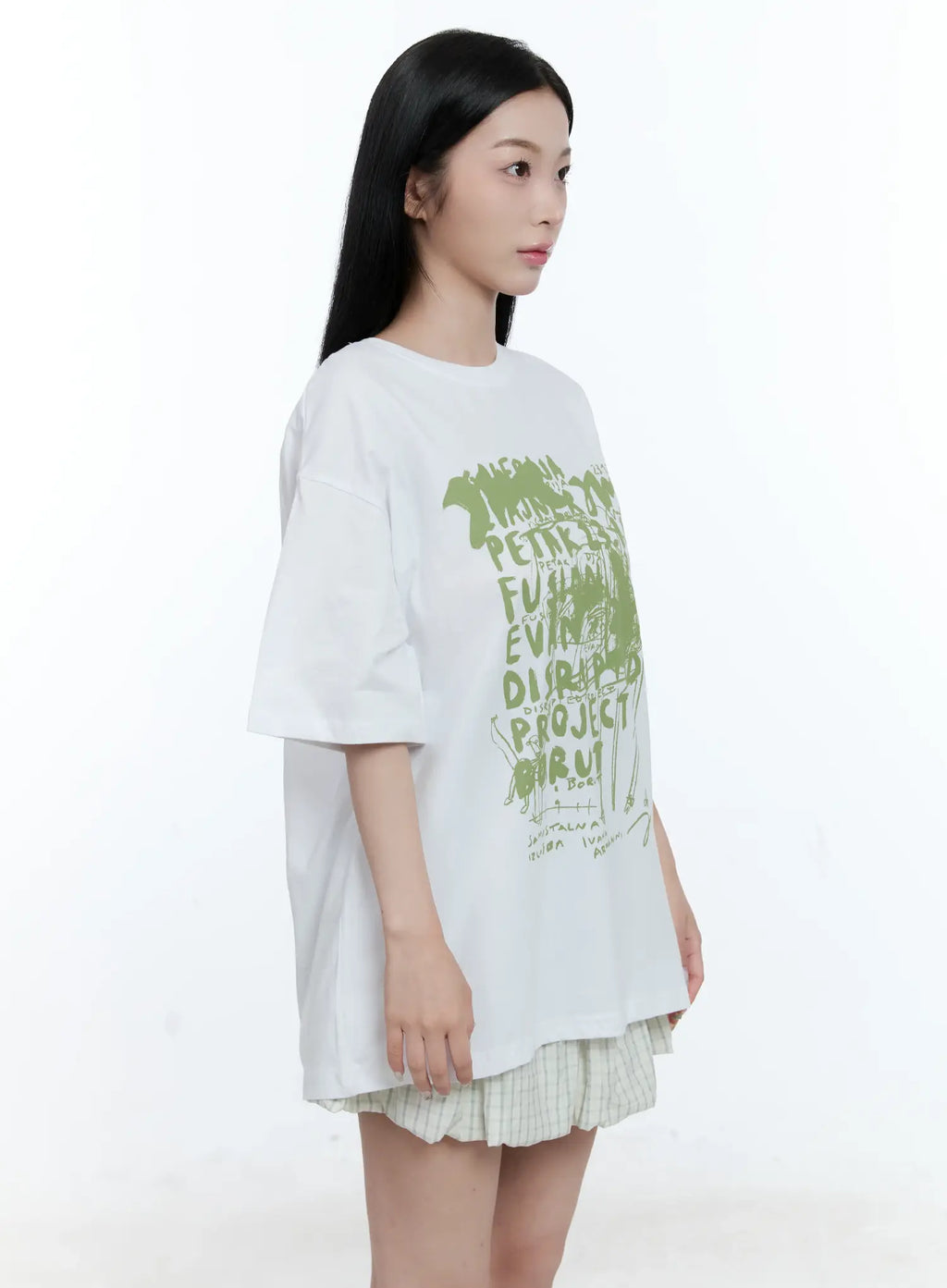 Graphic Oversized Tee CL530