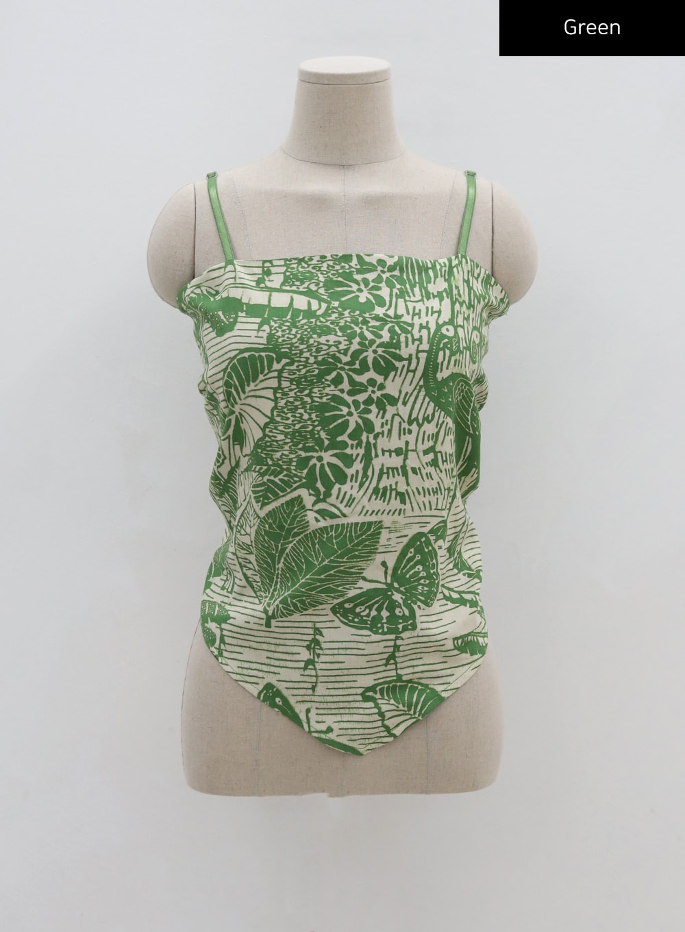 Leaves Scarf Cami Top CU6
