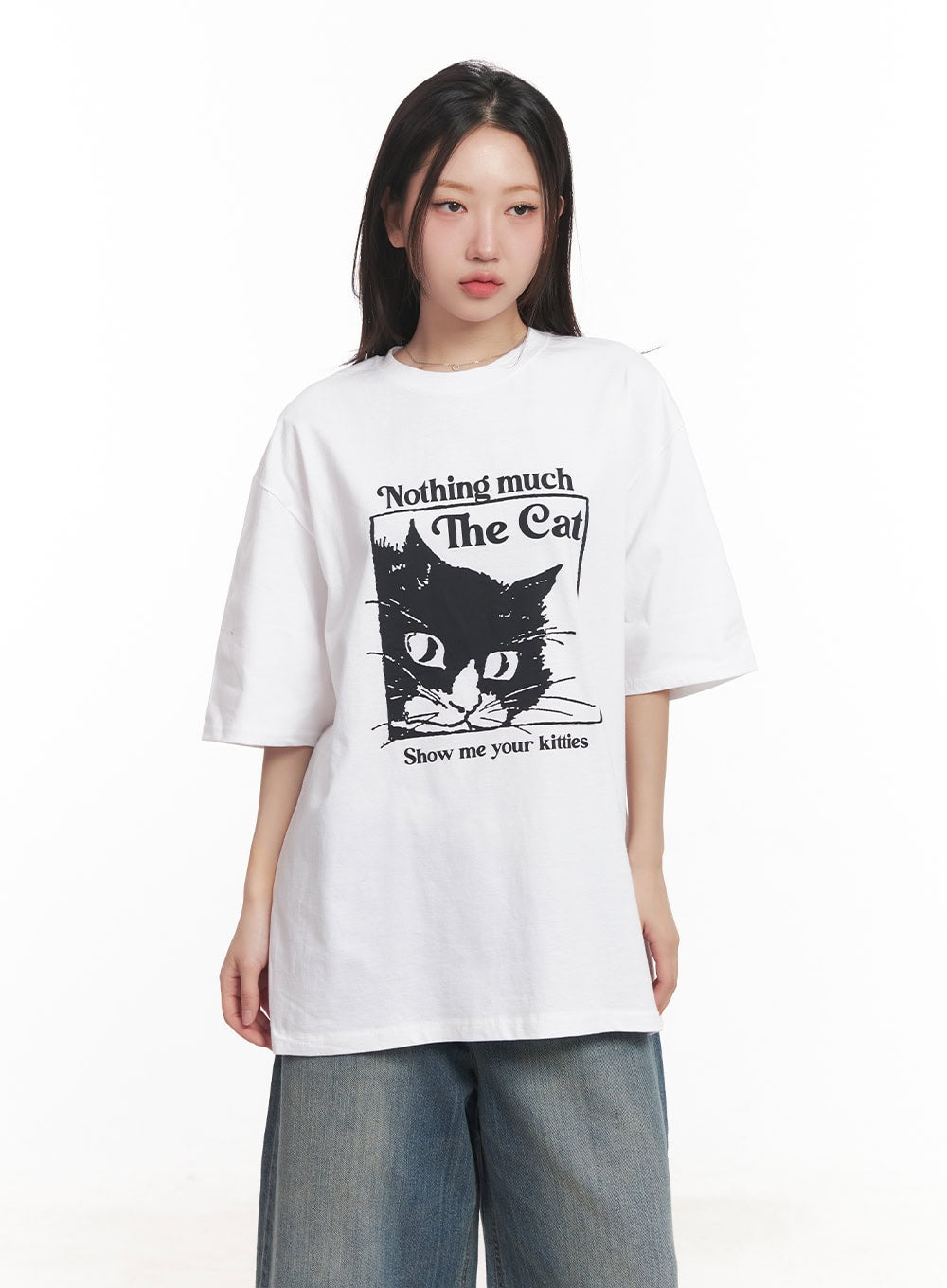 Relaxed Fit Graphic Tee CA525