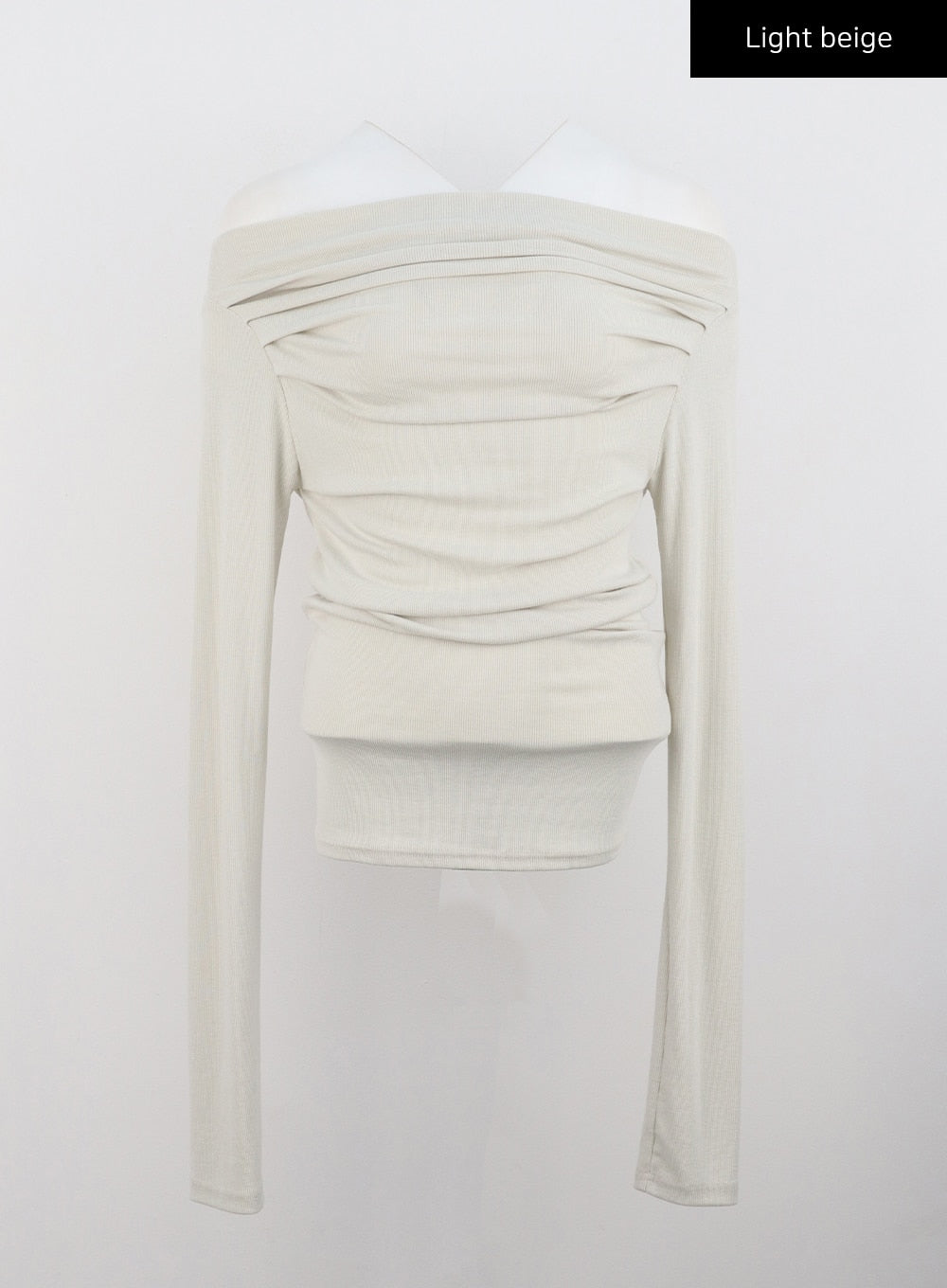 Off-Shoulder Long Sleeve Tee CG329