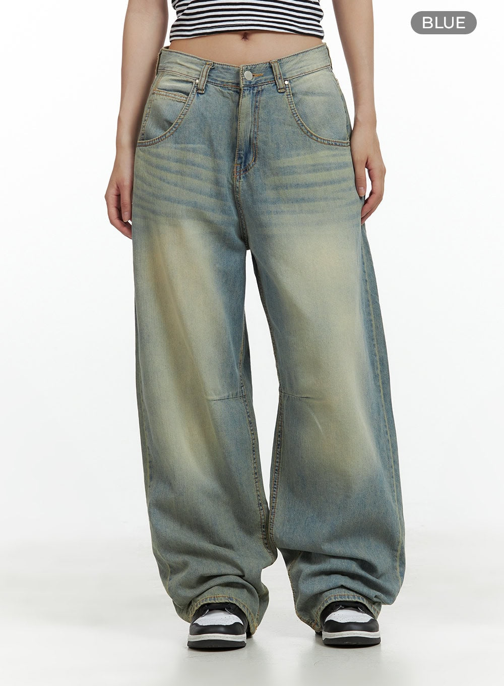 Relaxed Wide-Leg Jeans CU420