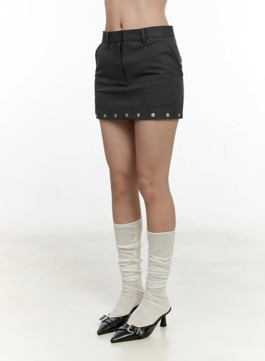 Studded Mini Skirt CG501