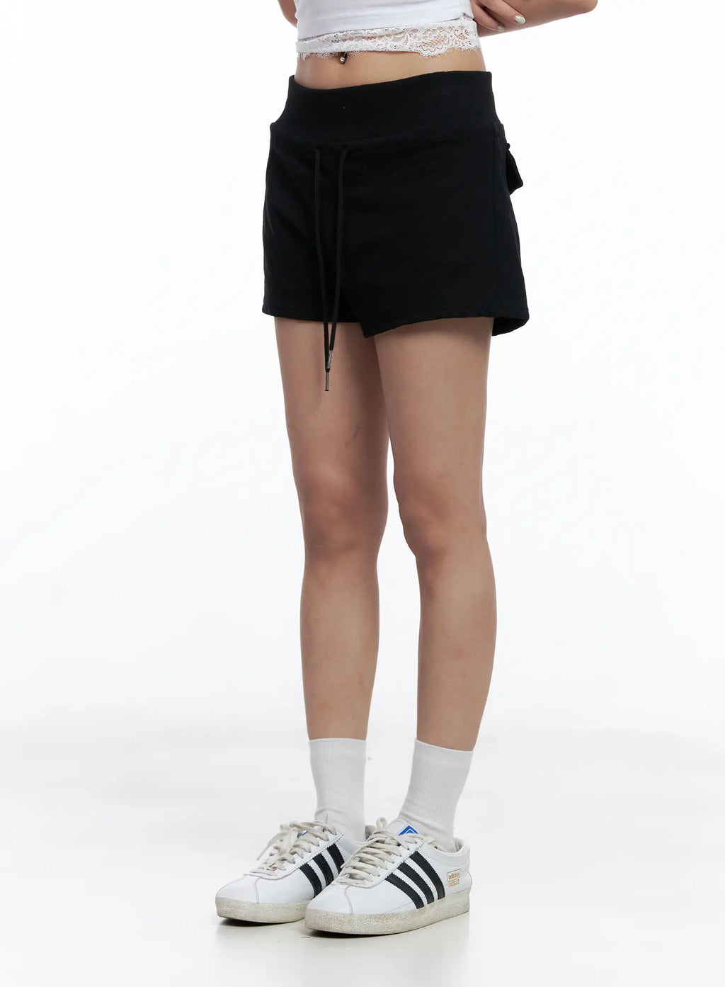 Cotton Casual Drawstring Shorts CL510