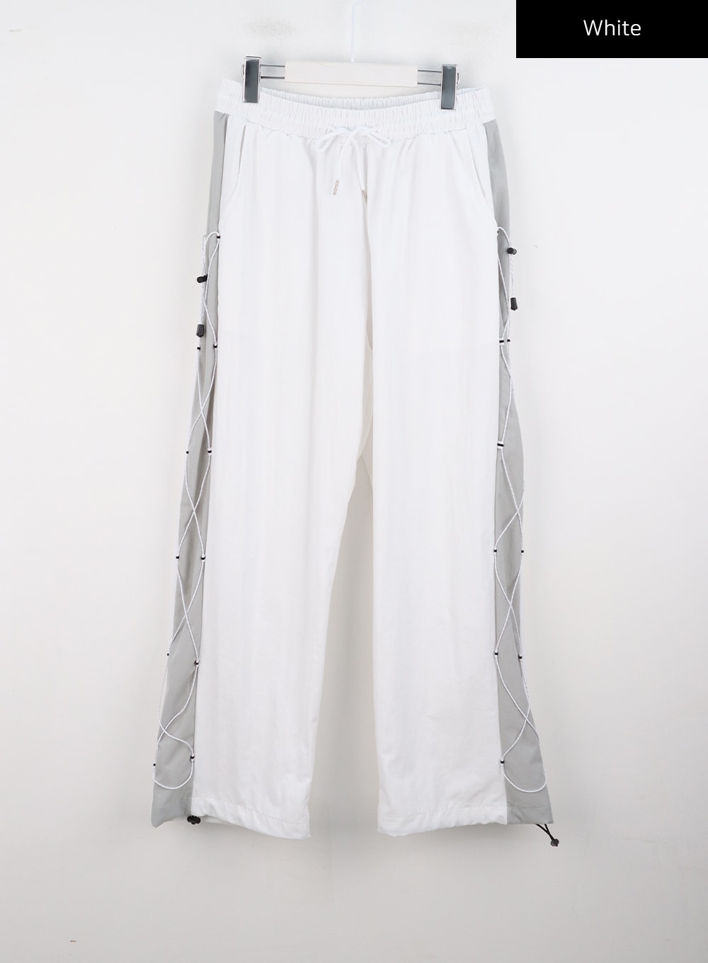 Wide-Leg Nylon Pants CG325