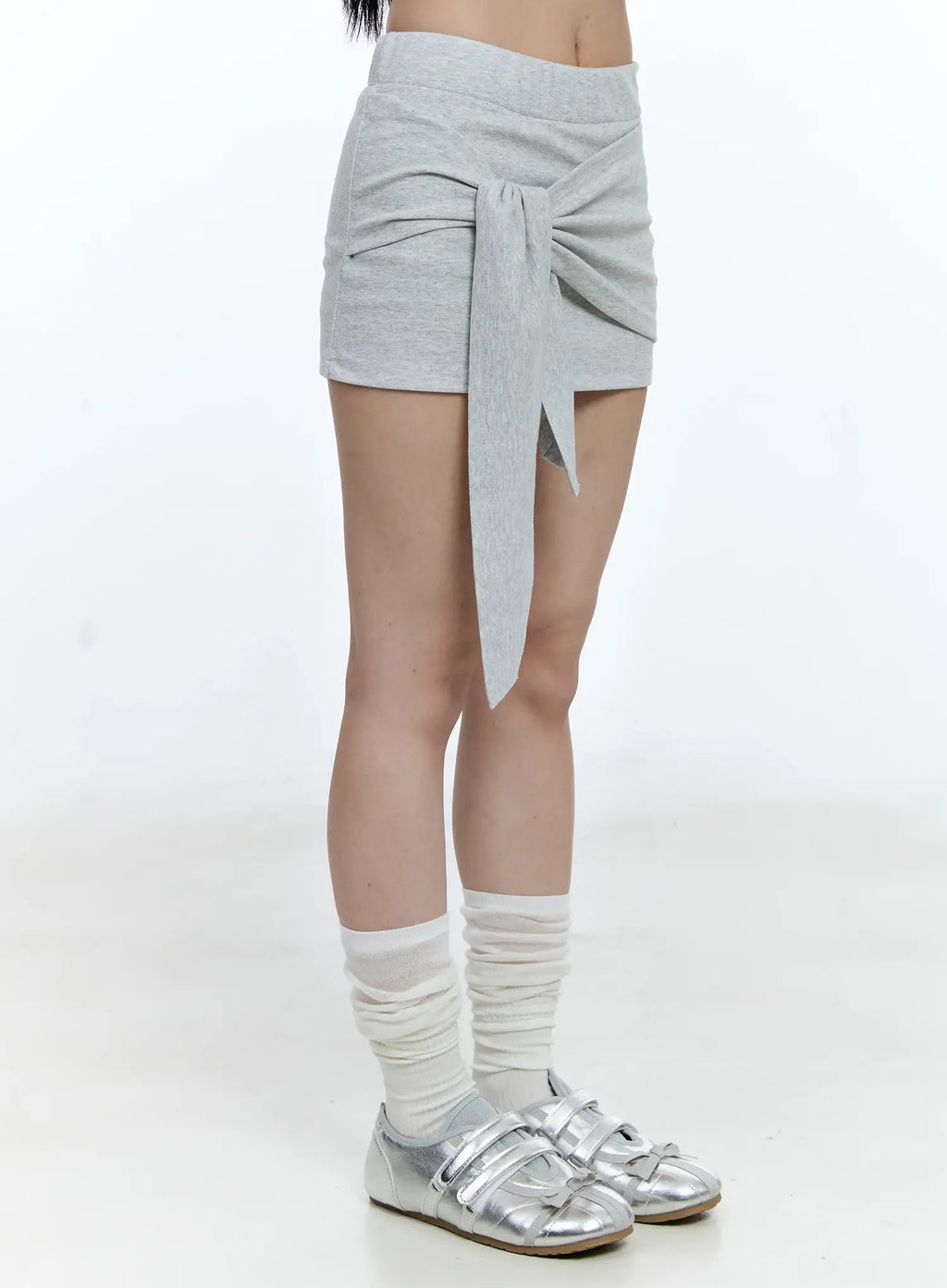 Wrap Ribbon Mini Skirt CG511