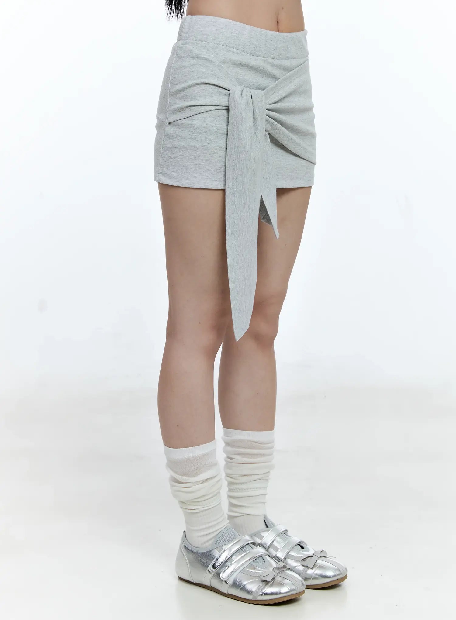 Wrap Ribbon Mini Skirt CG511