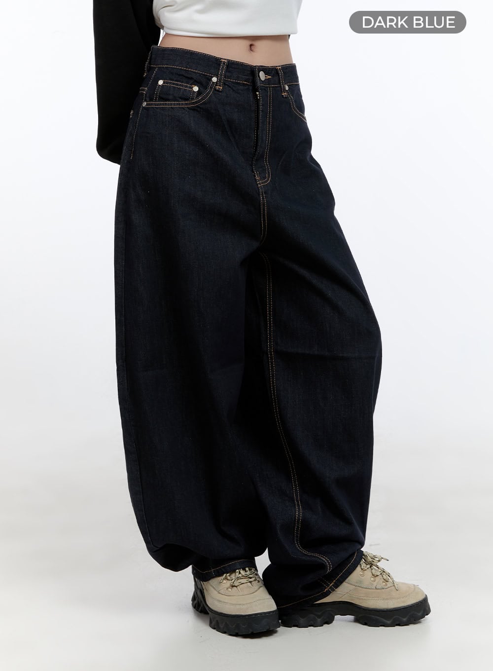 Nori Roomy Fit Denim with Stitch CS406