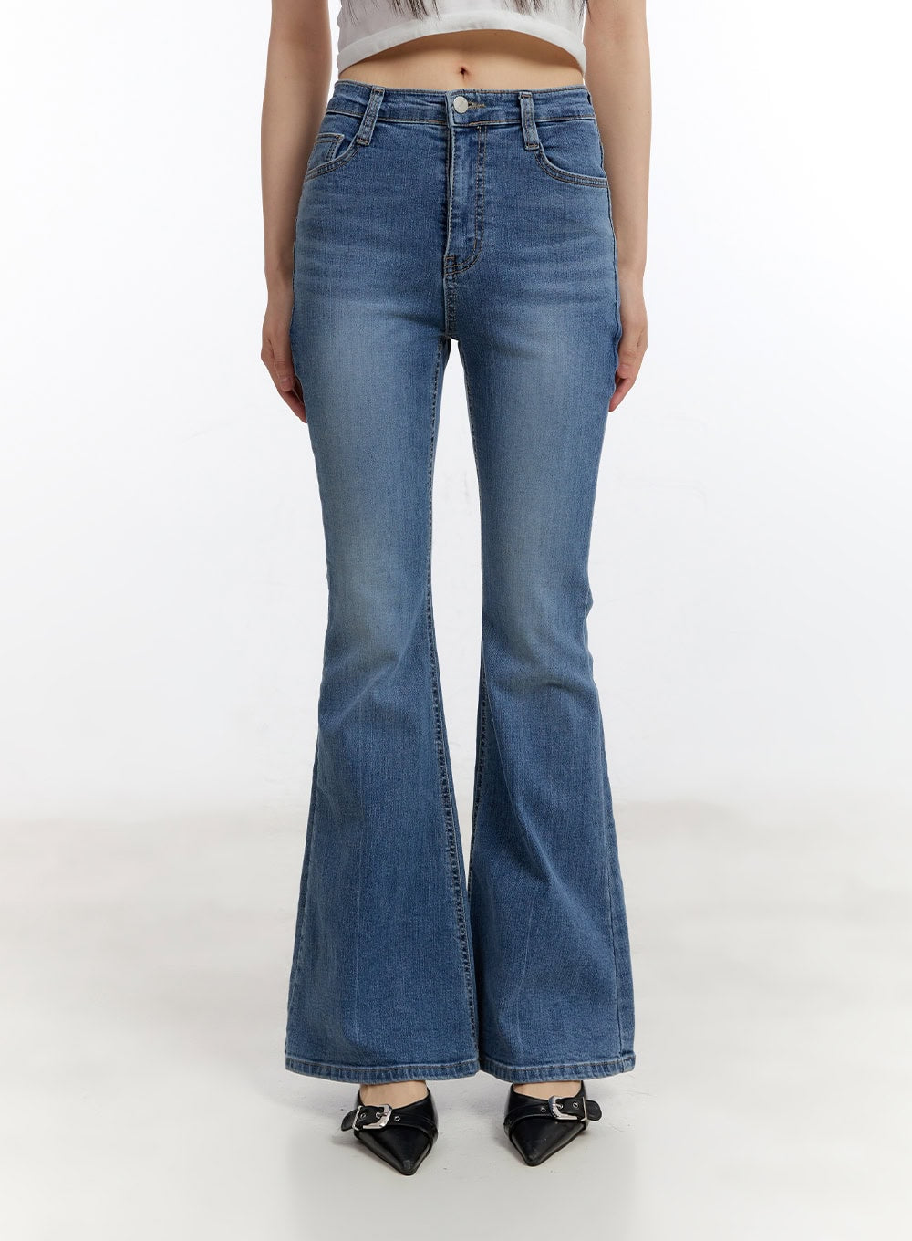 Maris Hip-Pad Bootcut Jeans CA508