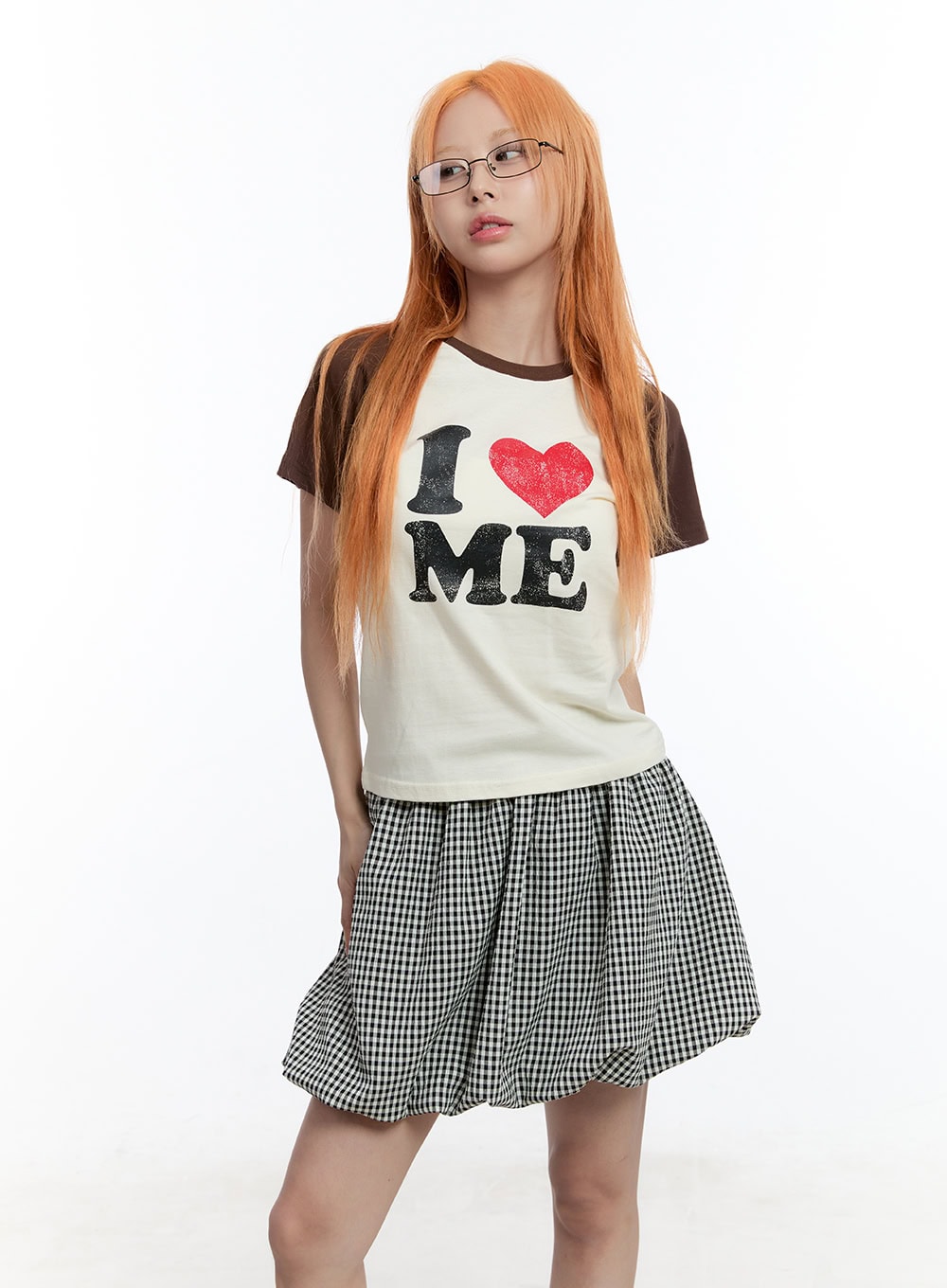 Two-Tone Graphic Tee CU502