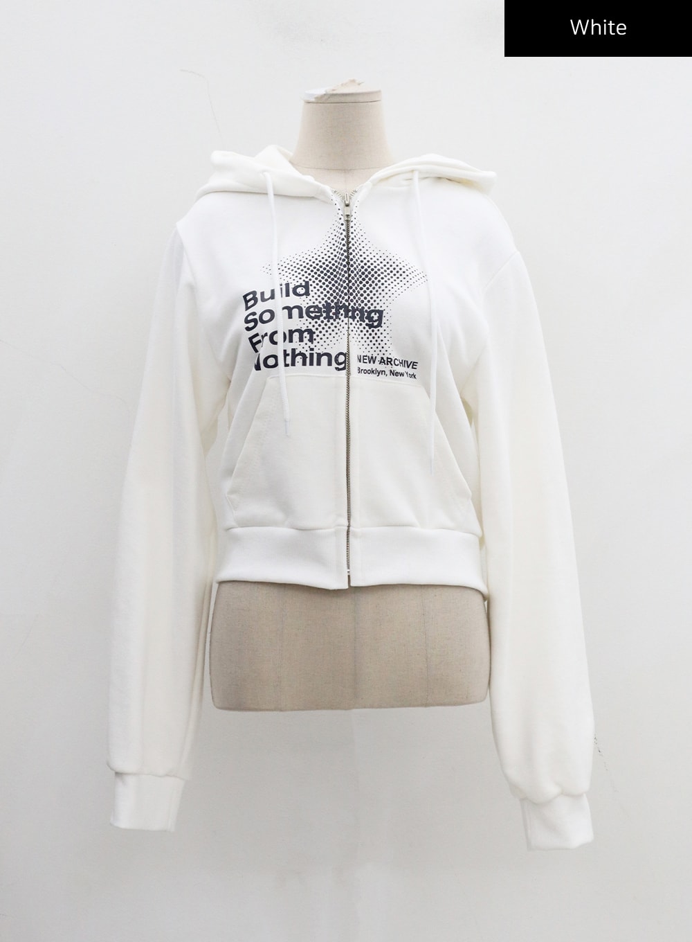 Graphic Zipper Hoodie CD27