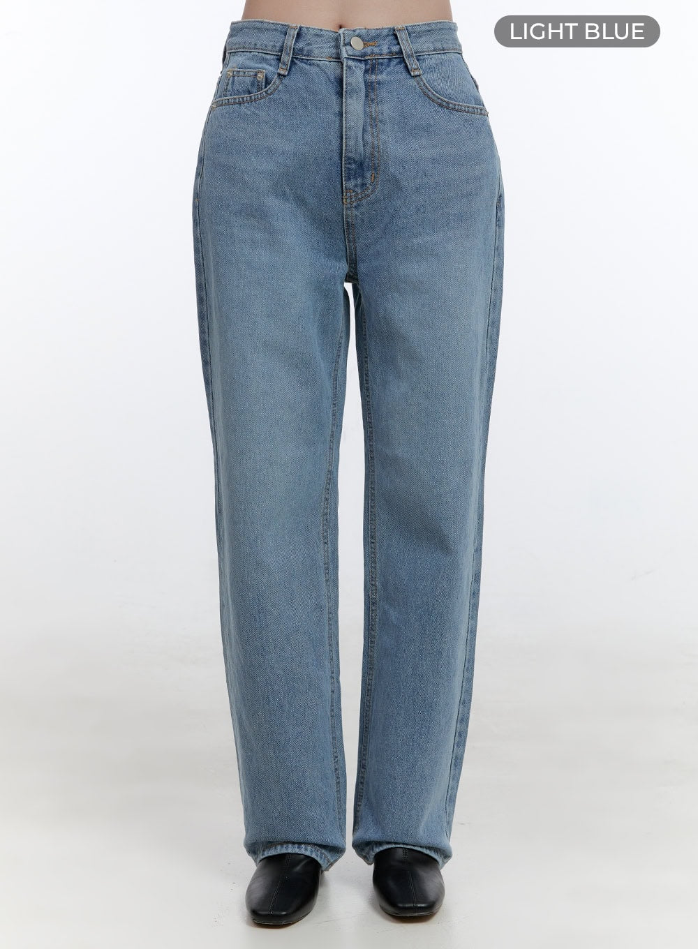 Clara Denim Daze Washed Straight Jeans OO407