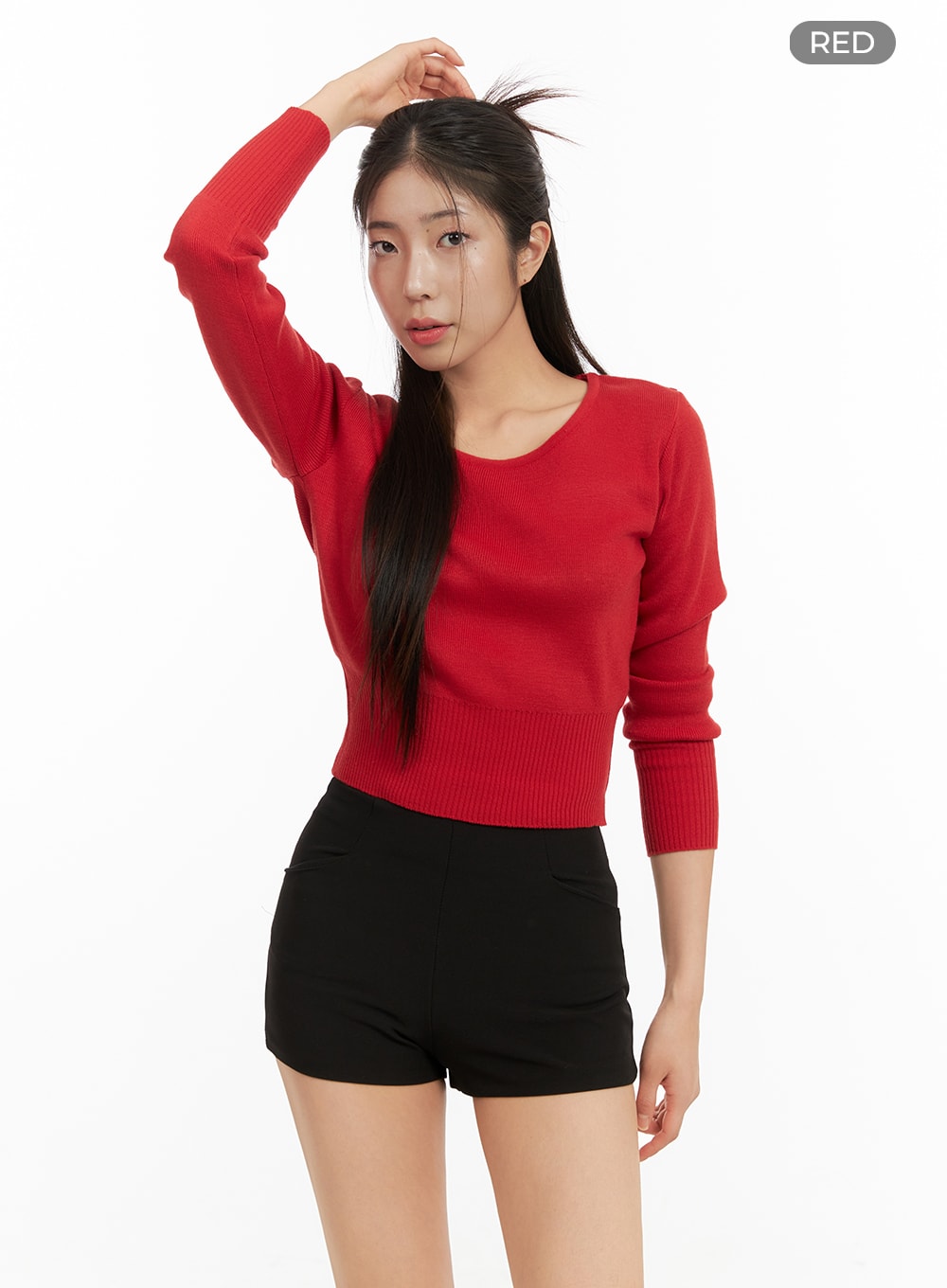Classic Round Neck Sweater OA429
