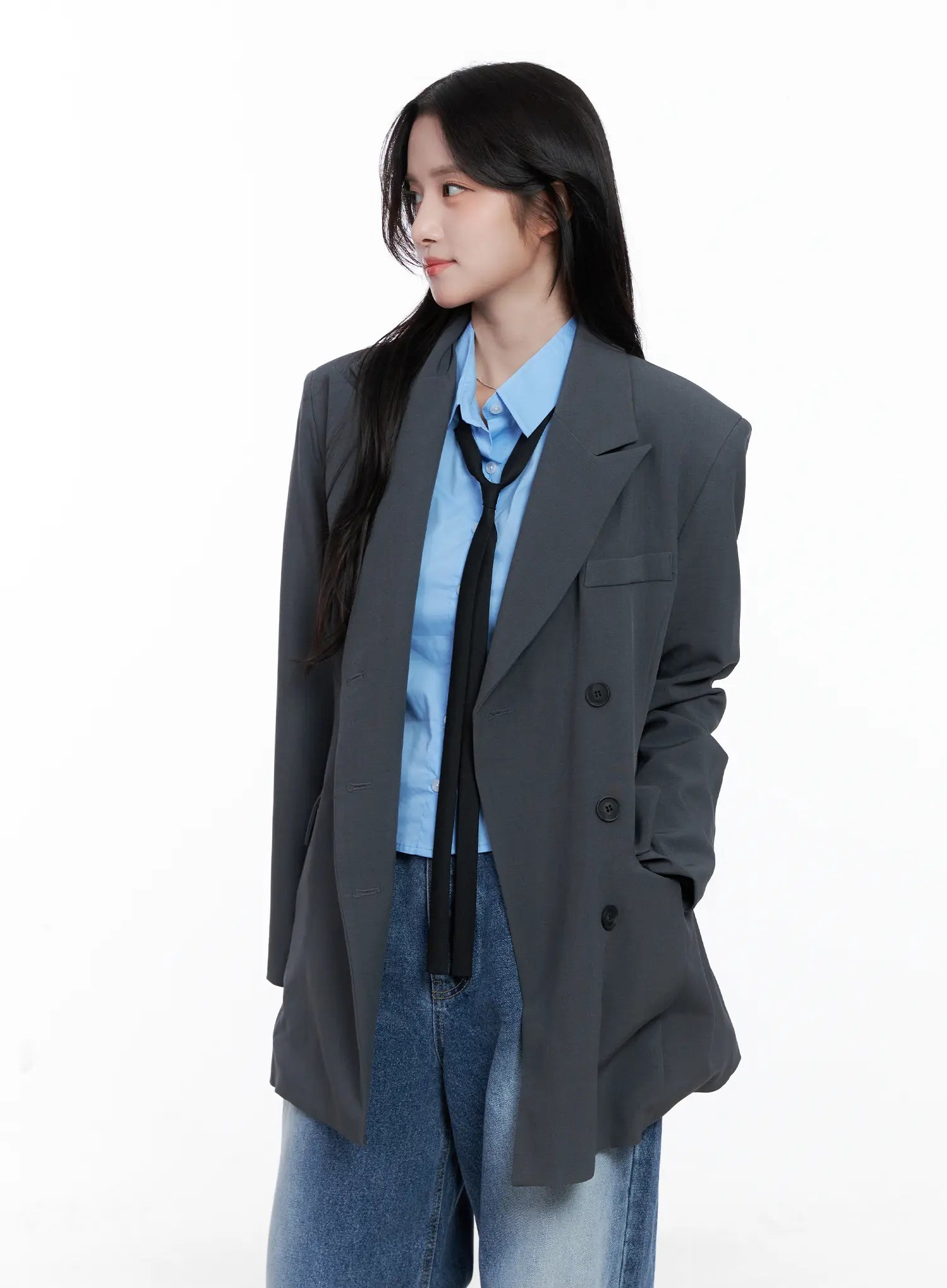 Chic Oversized Blazer CS519