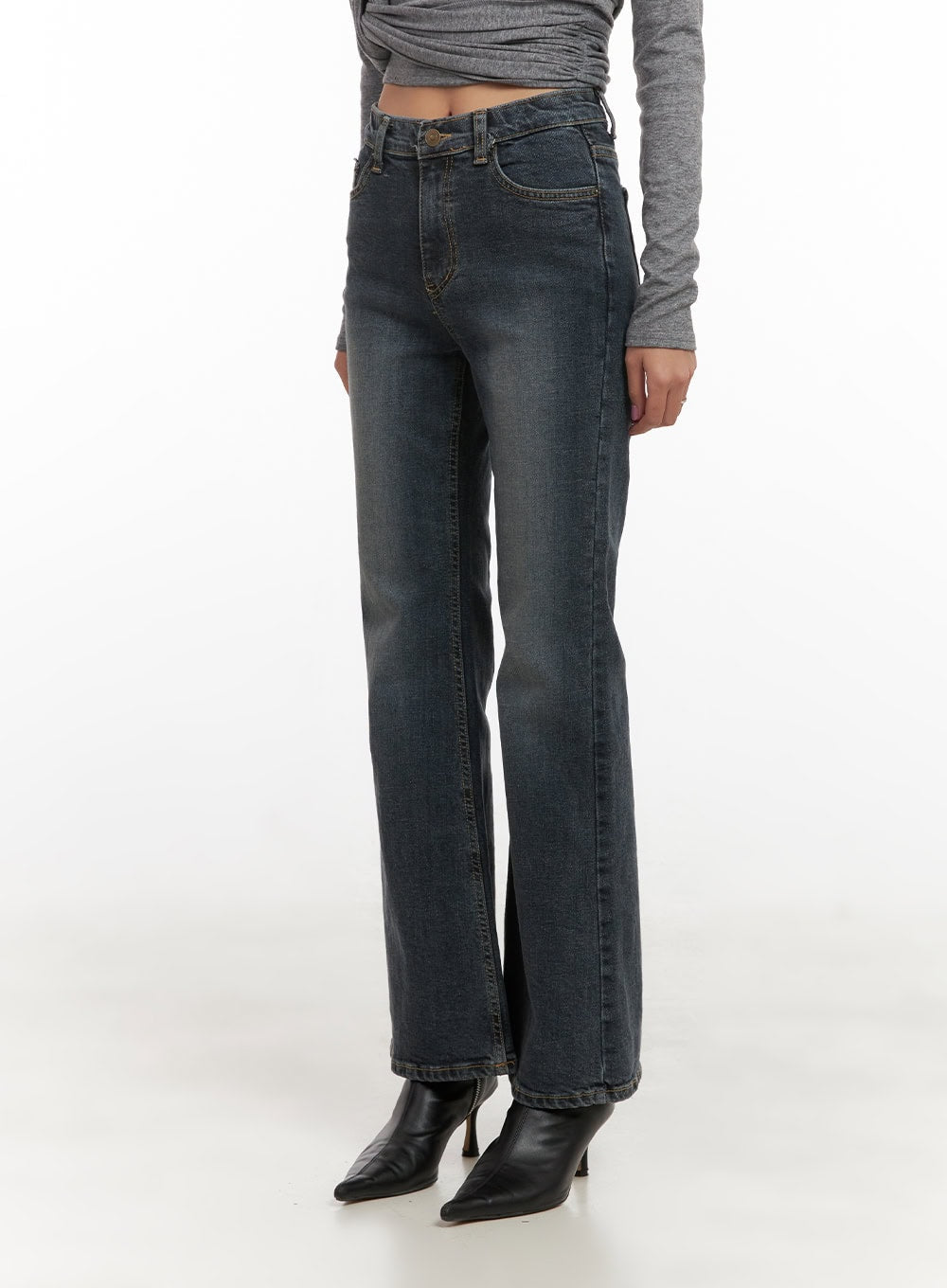 Veronica Slim Fit Washed Jeans CD409