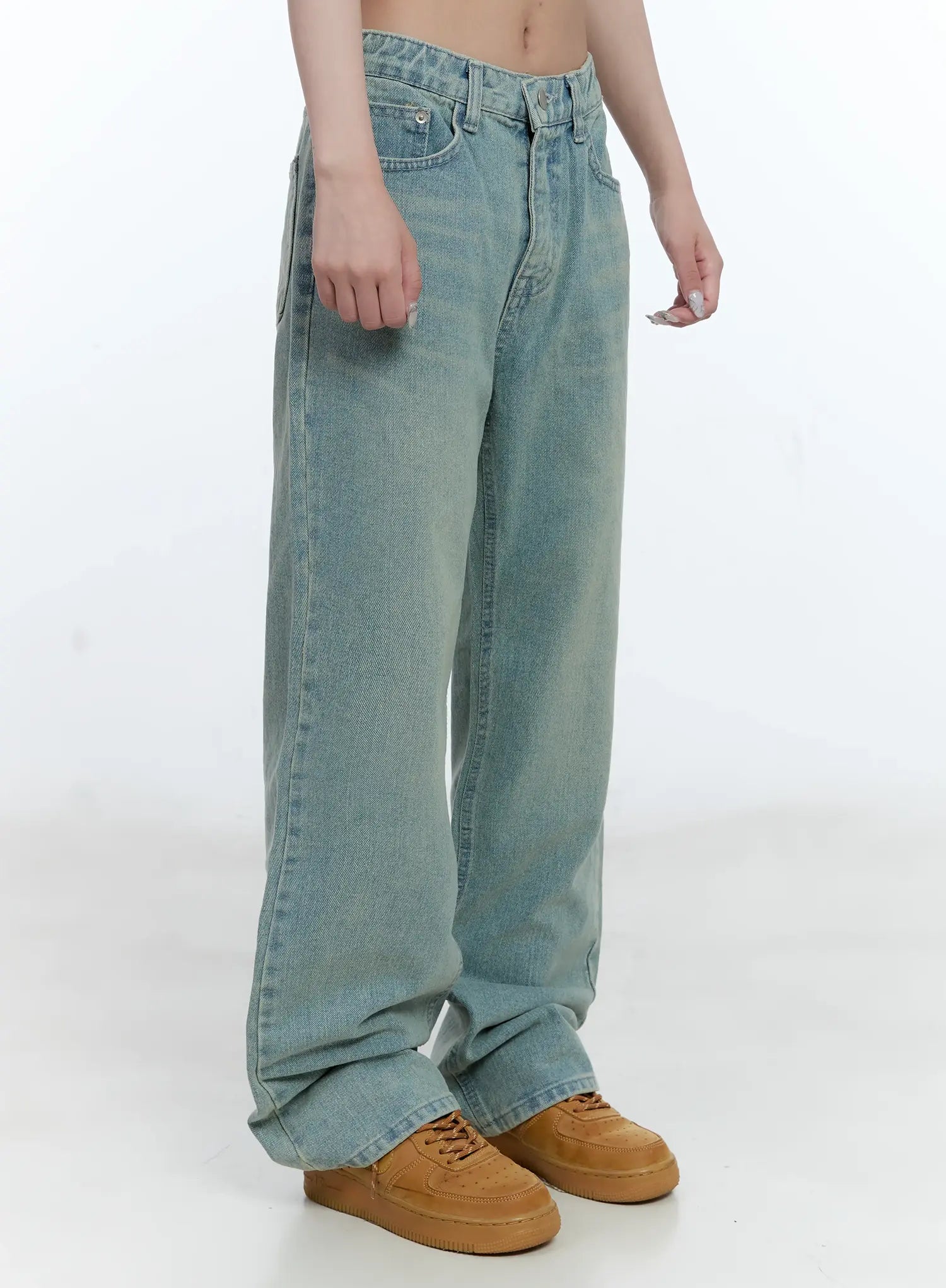 Eunjung Washed Denim Jeans CG501