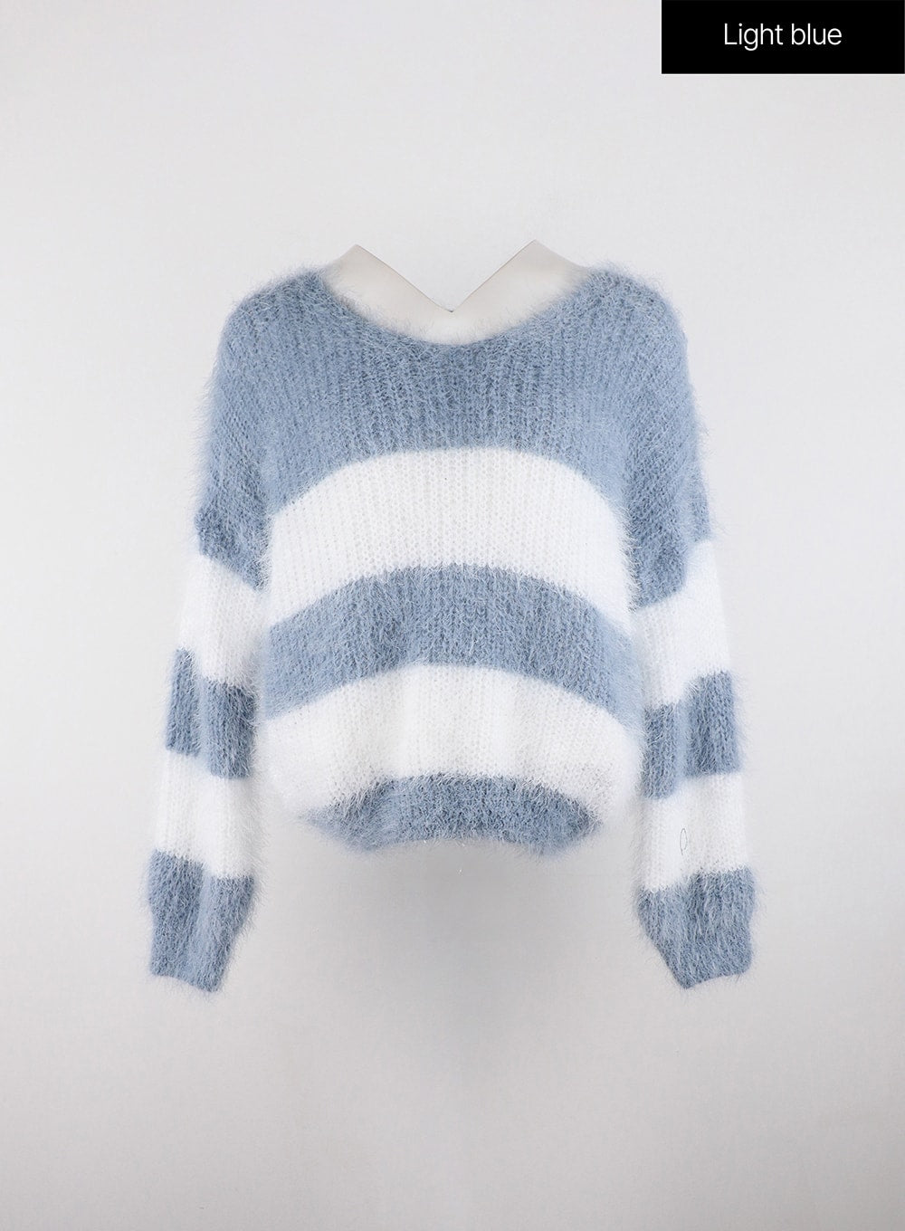 Wool-Blend Stripe Sweater OD326