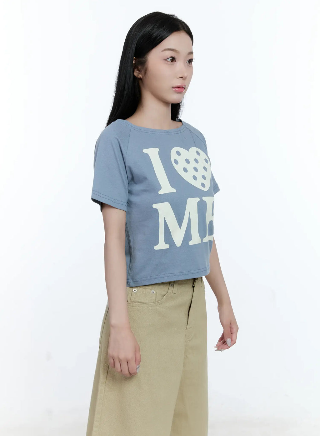 Casual "I Love Me" Graphic Tee CG501