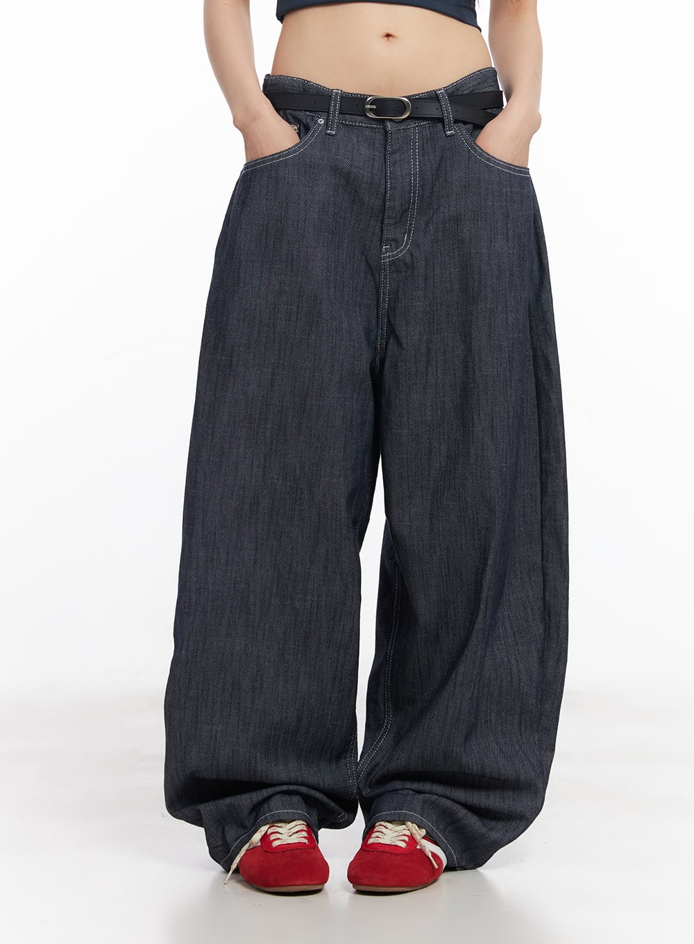 Isabel No-Fade Baggy Jeans CY514