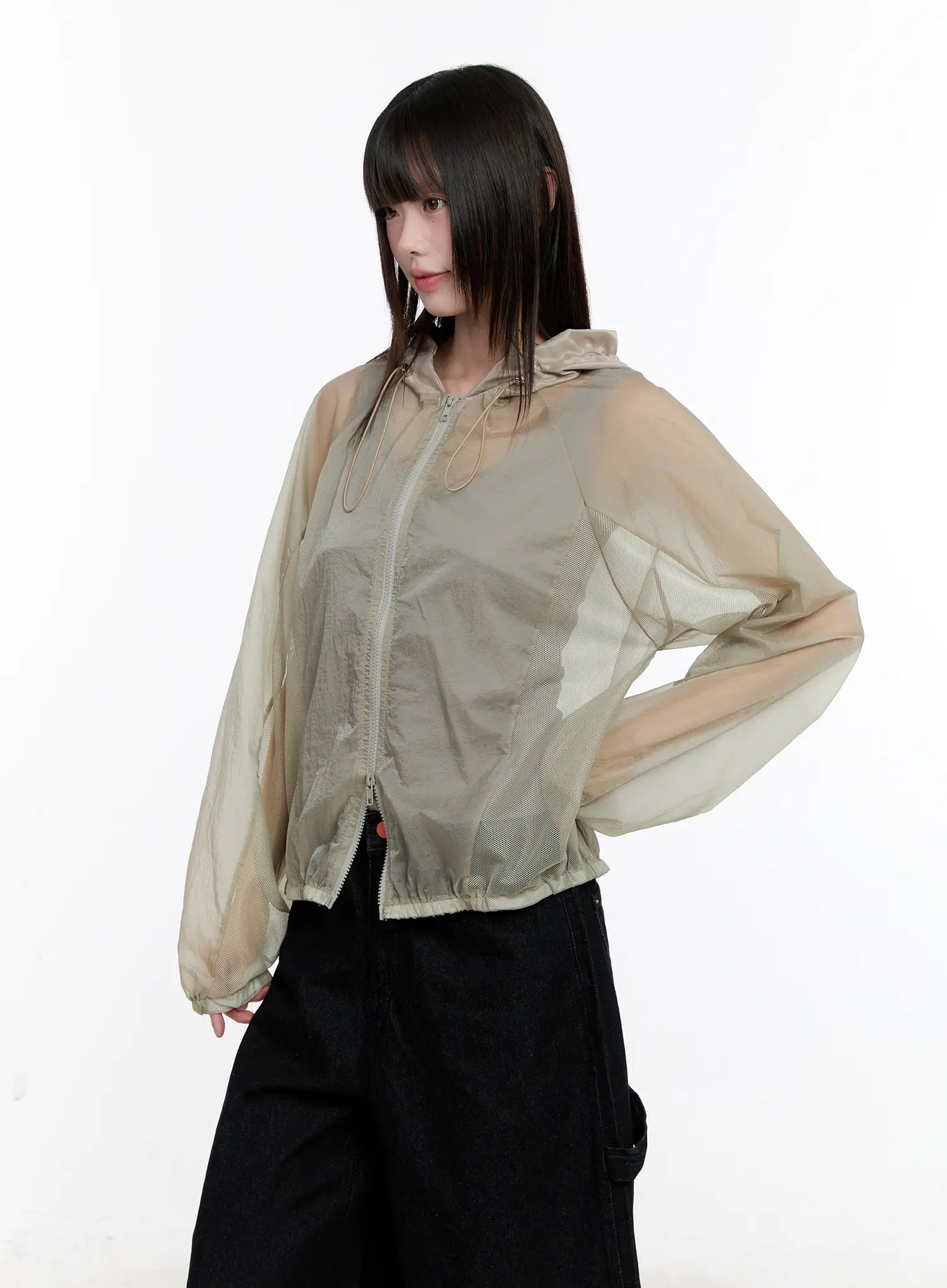 Lightweight Hooded Windbreaker CL504