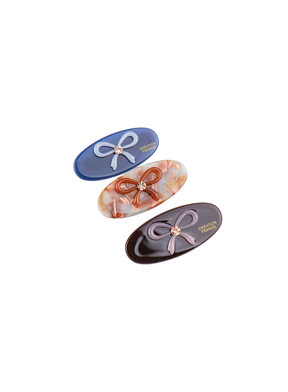 Oval Ribbon Hairpin CJ515