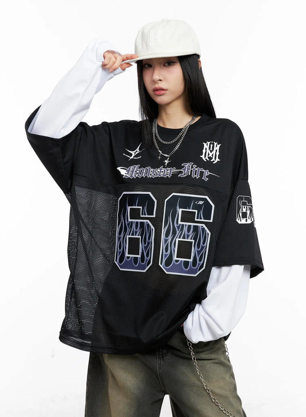 Oversized Graphic Long Sleeve CC1109