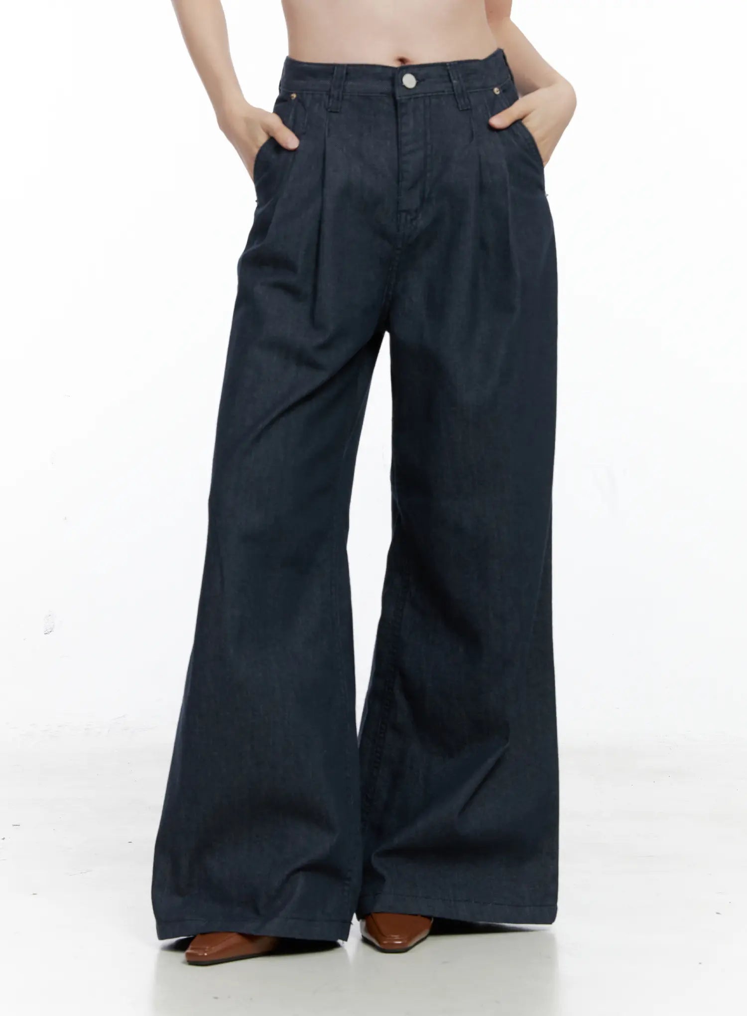Lena Pintuck Baggy Jeans CO503