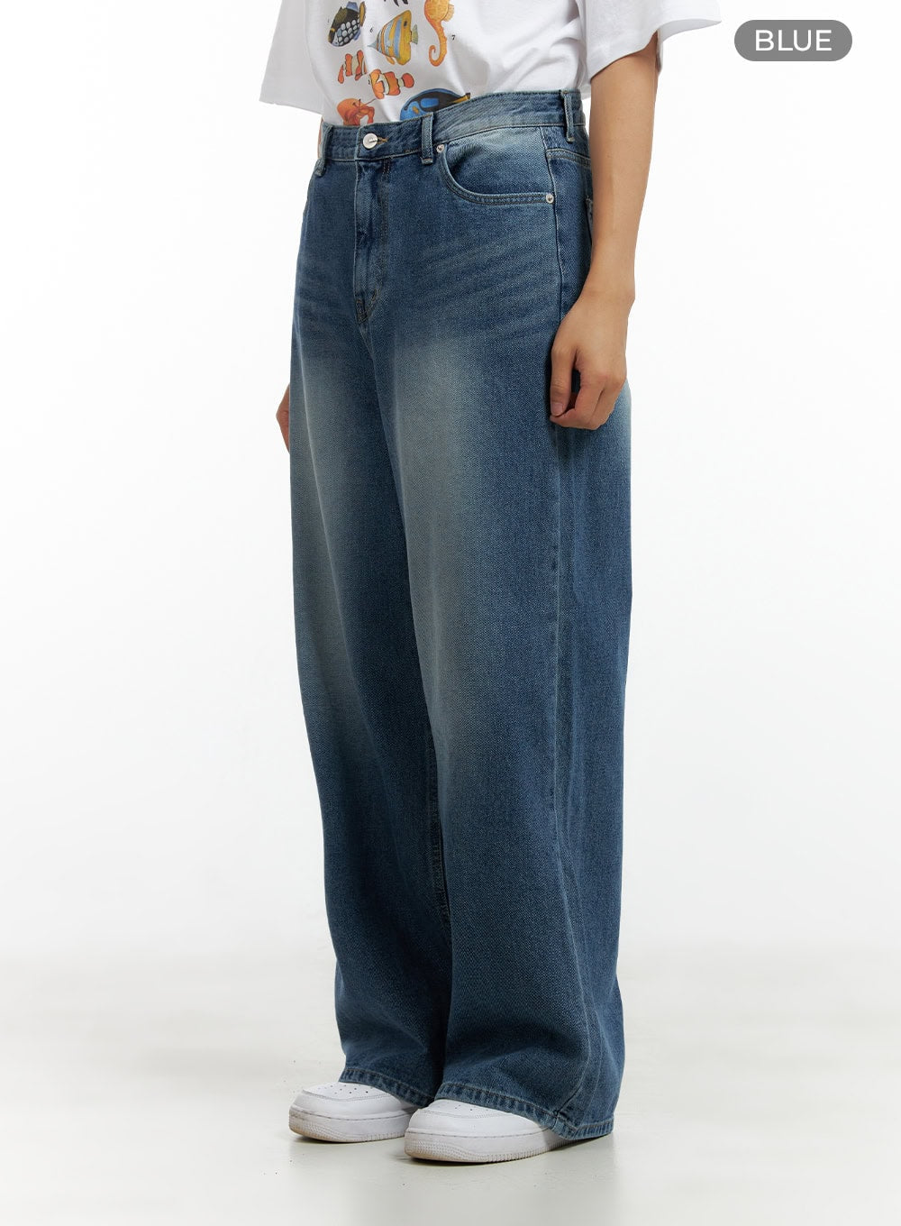 Men's Wide Fit Baggy Jeans CL429