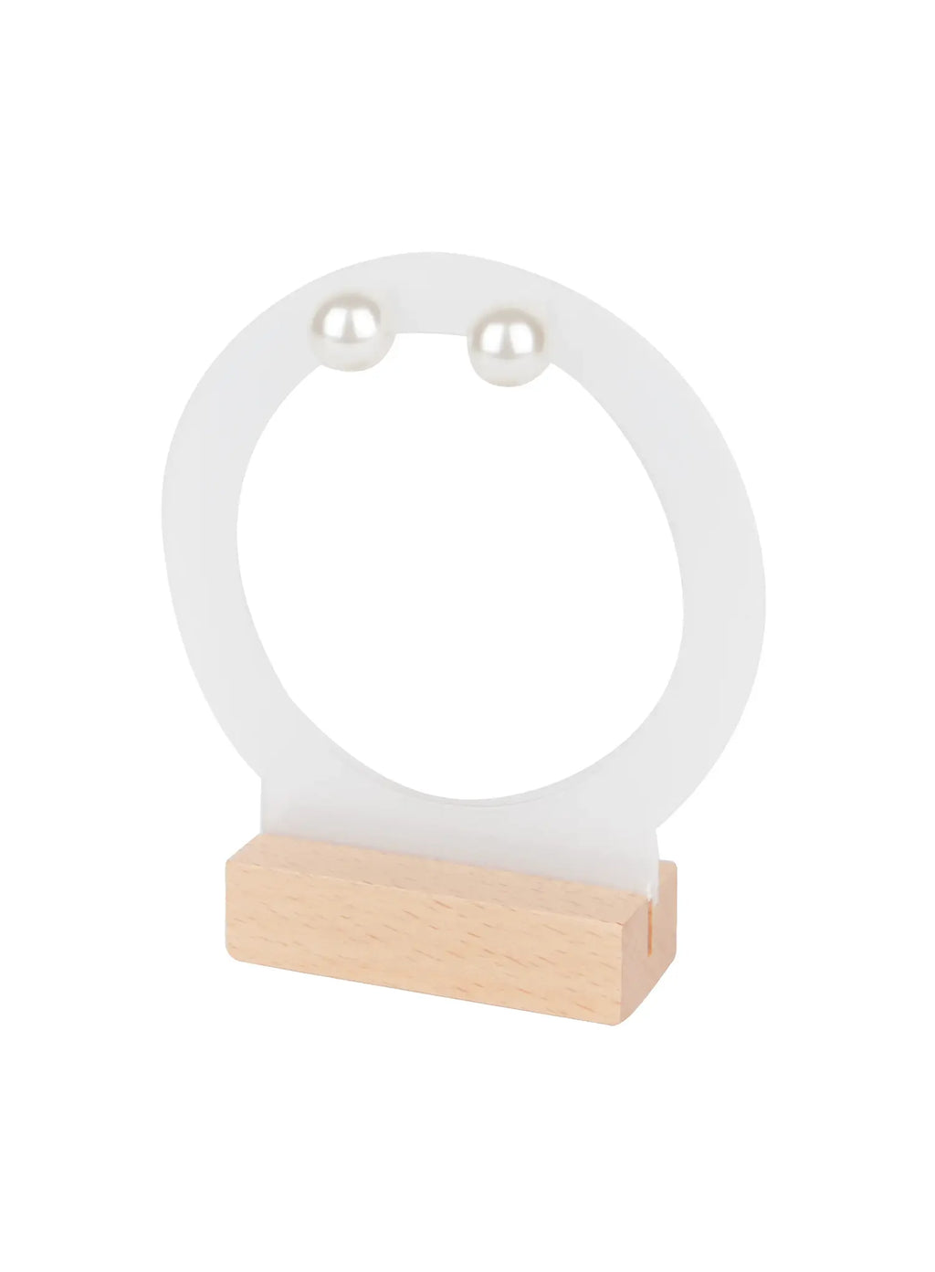 Simple Faux Pearl Earrings CO503