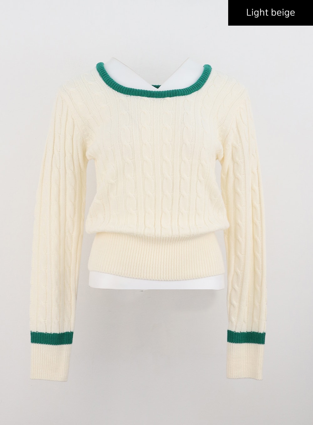 Classic Cable Knit Sweater CG329