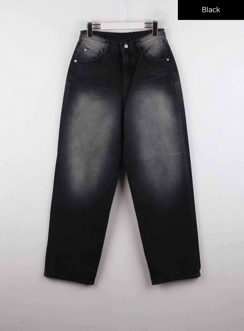 Mid-Rise Long Length Straight Cut Jeans CD320