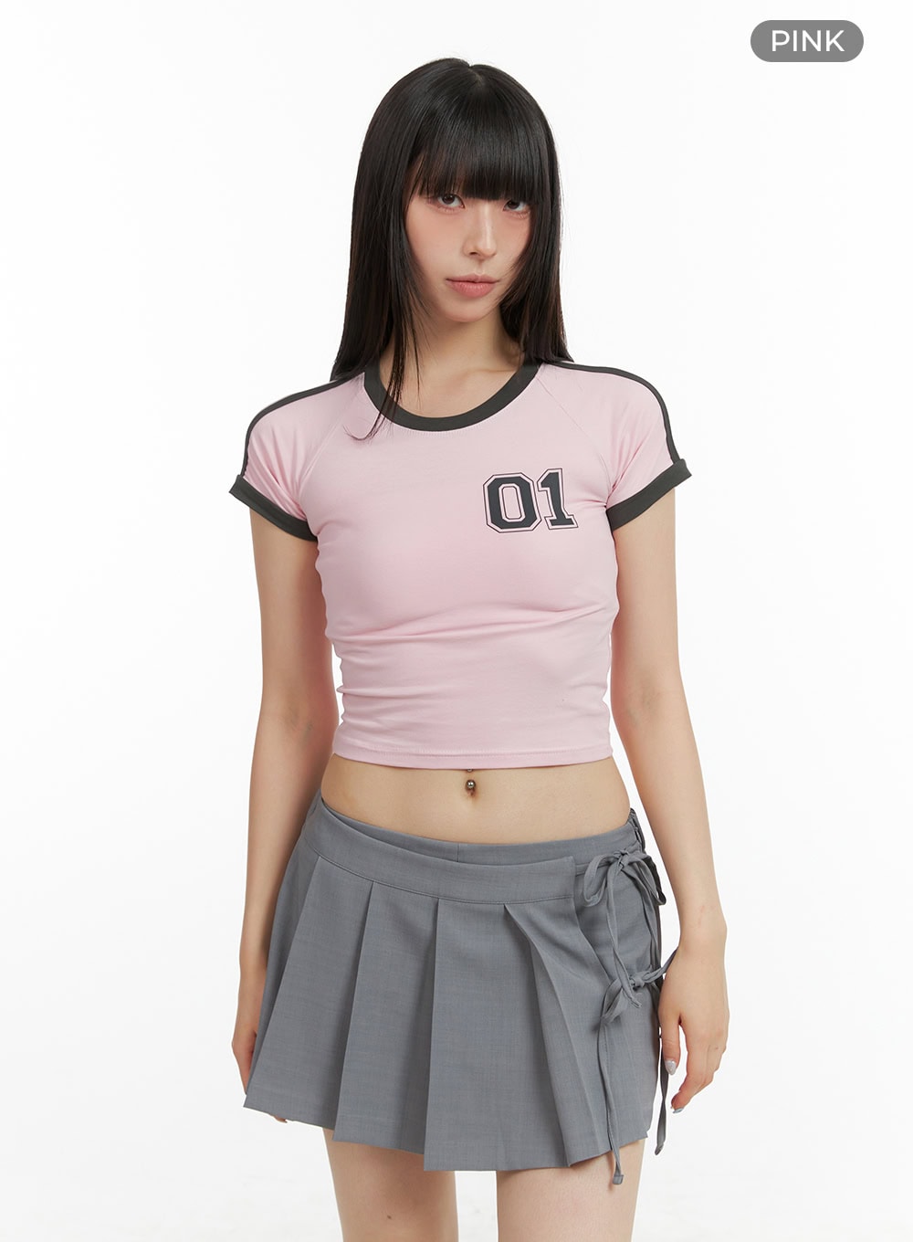 Blokecore Raglan Crop Tee CL422