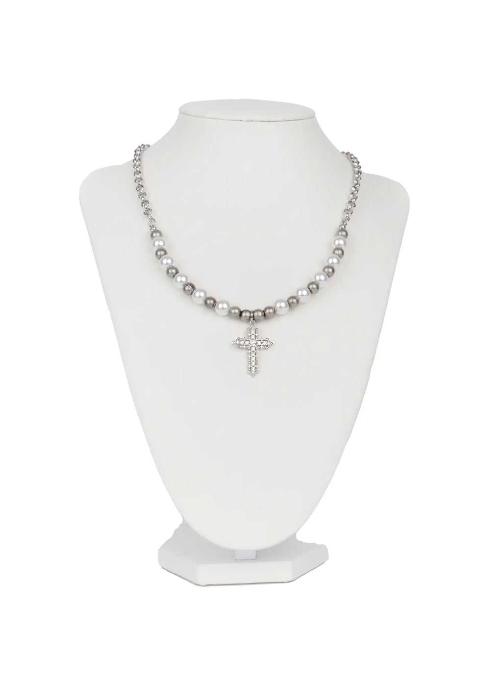Pearl Bead Necklace with Pendant CO514