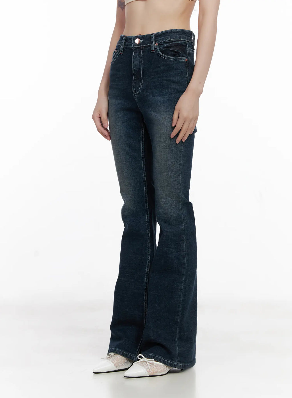 Juli High Waist Bootcut Jeans CG519