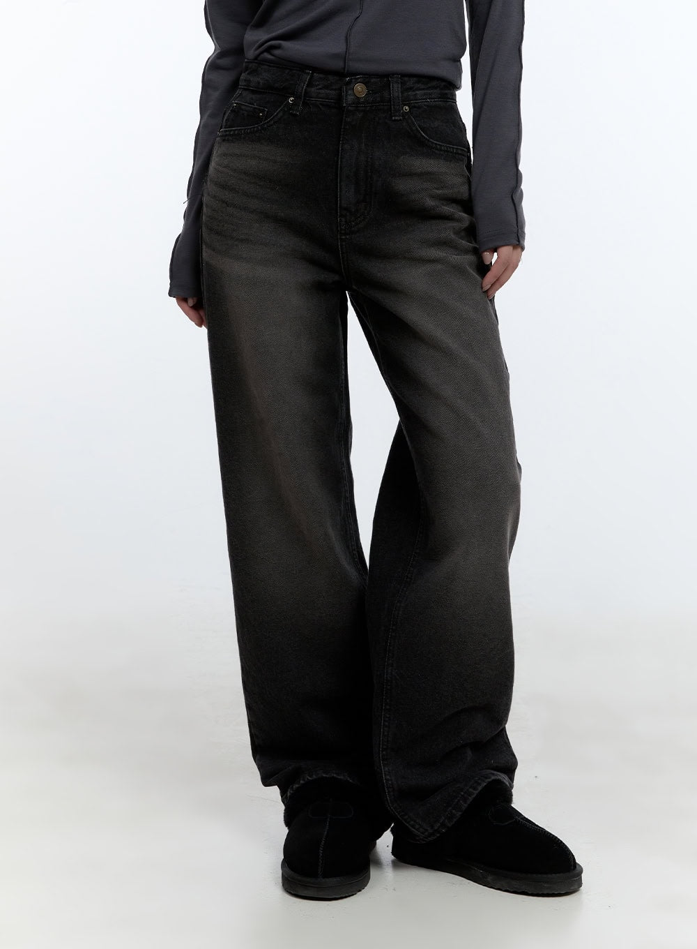 Emilia Cotton Wide Leg Jeans CD420