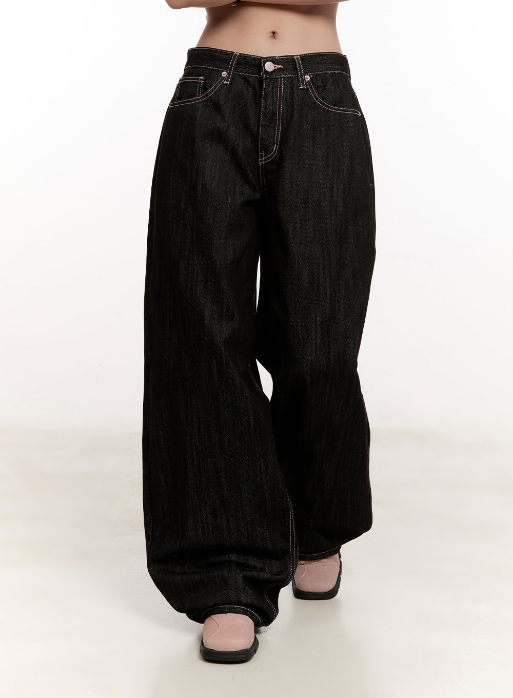 Trinity Stitched Baggy Jeans CM510