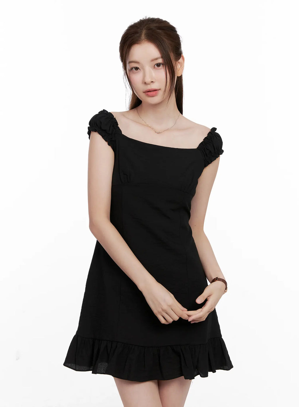 2-Way Cotton Mini Dress CL523