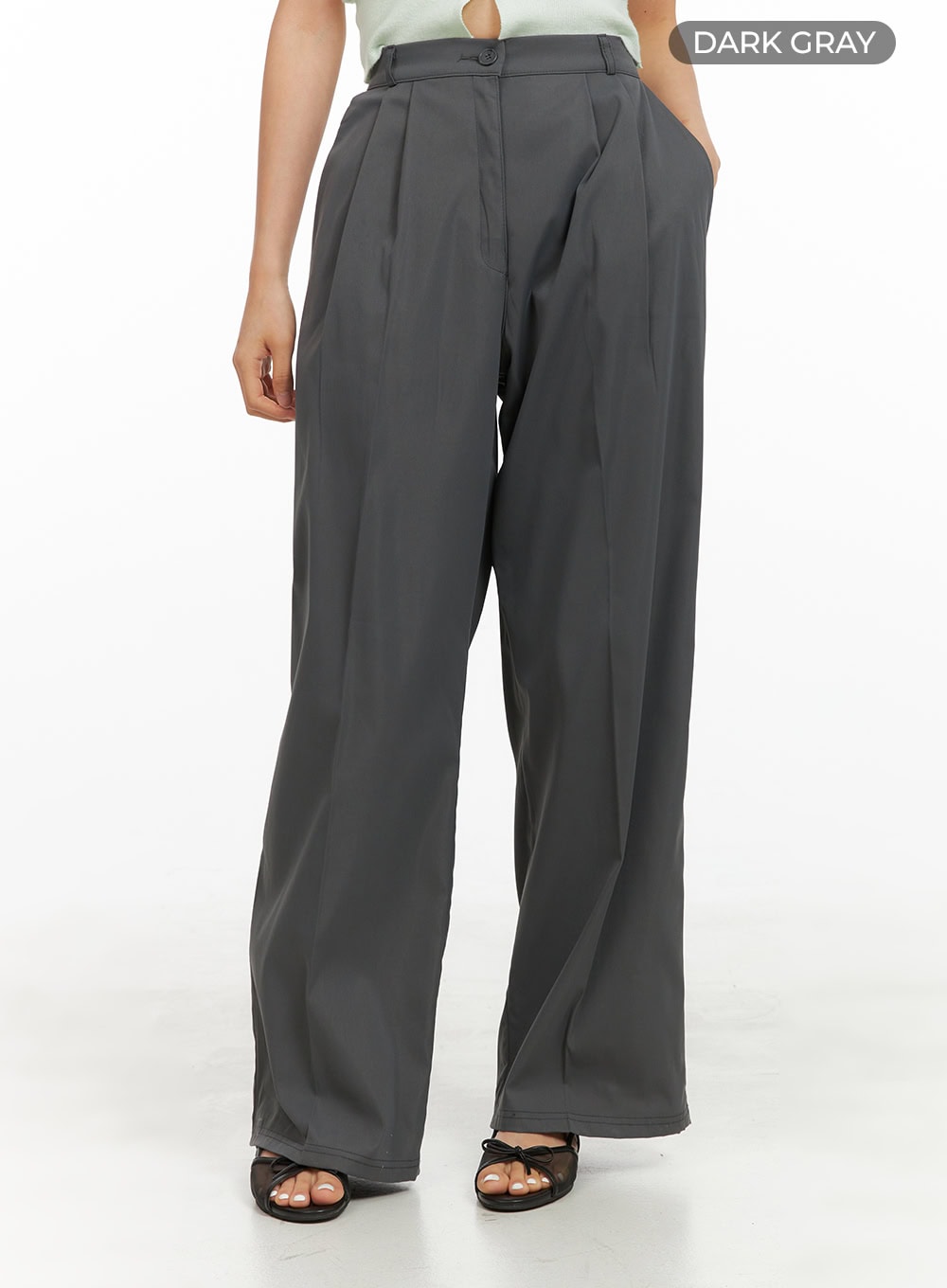 Wide Fit Trousers with Banding OY421