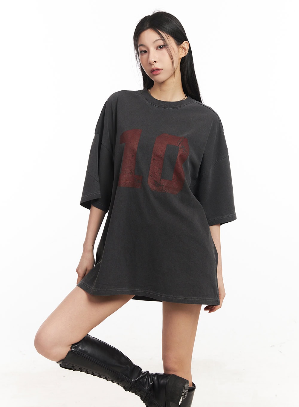 Ten Graphic Oversize T-Shirt CA516