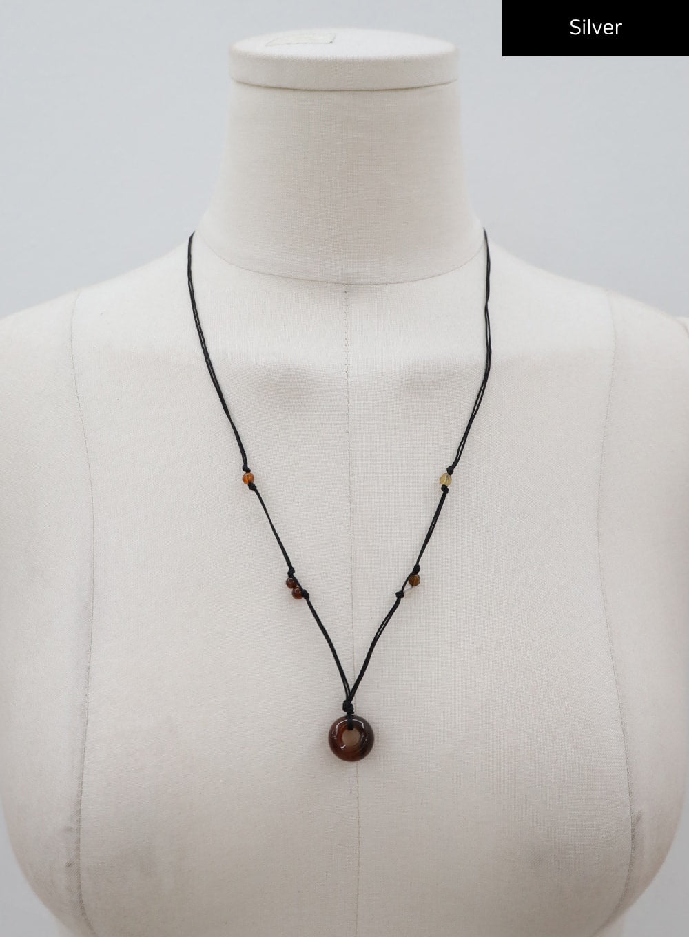 Beaded Gemstone Necklace CJ23