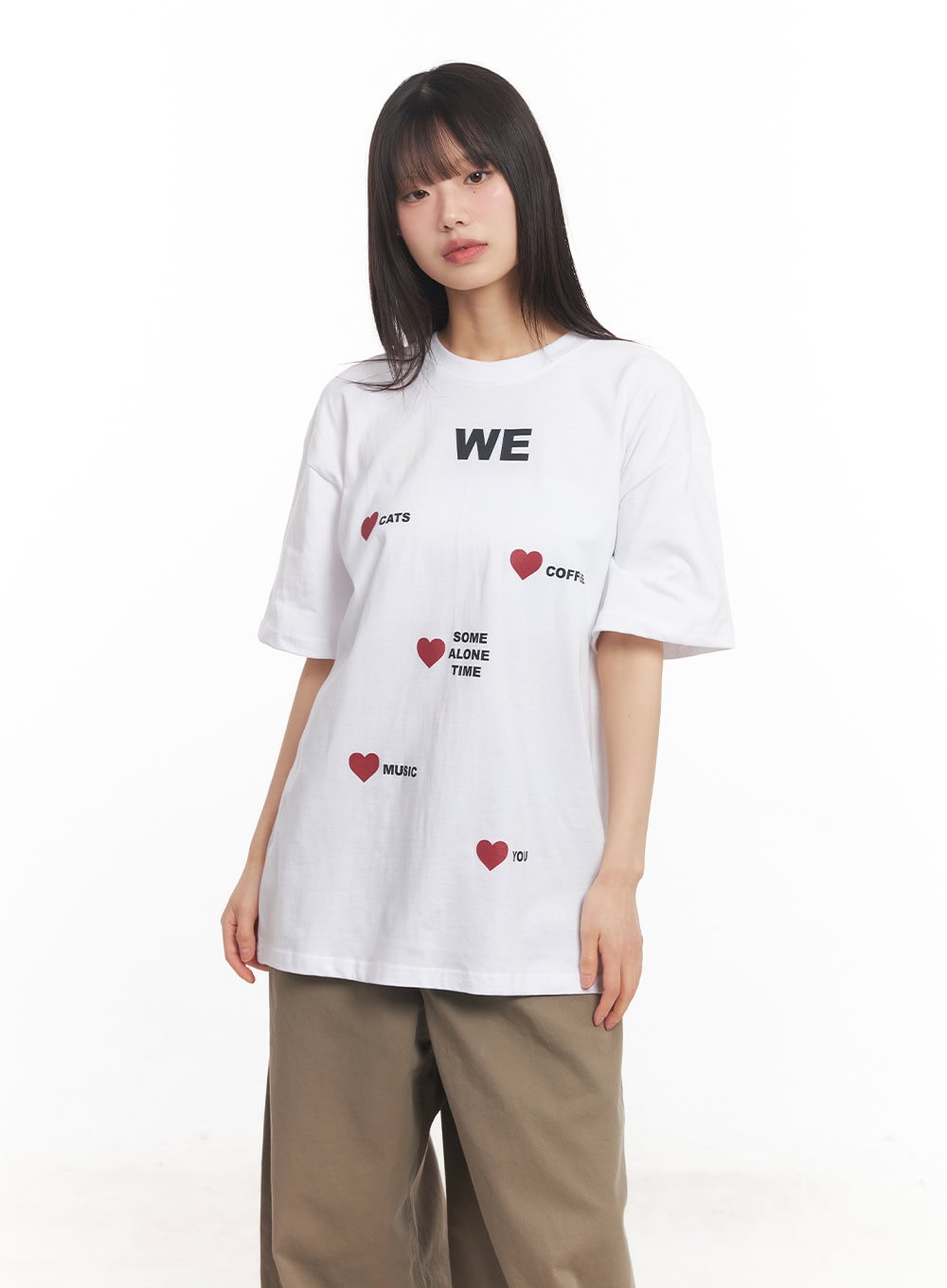 Oversized Graphic T-Shirt CA523