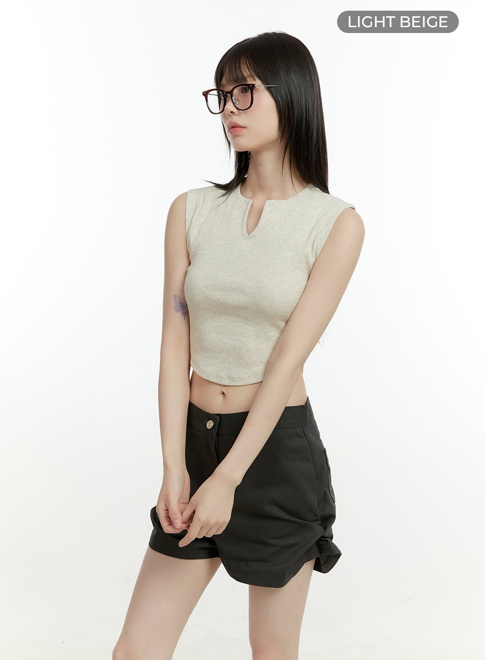 Cut Out Tank Top CG402