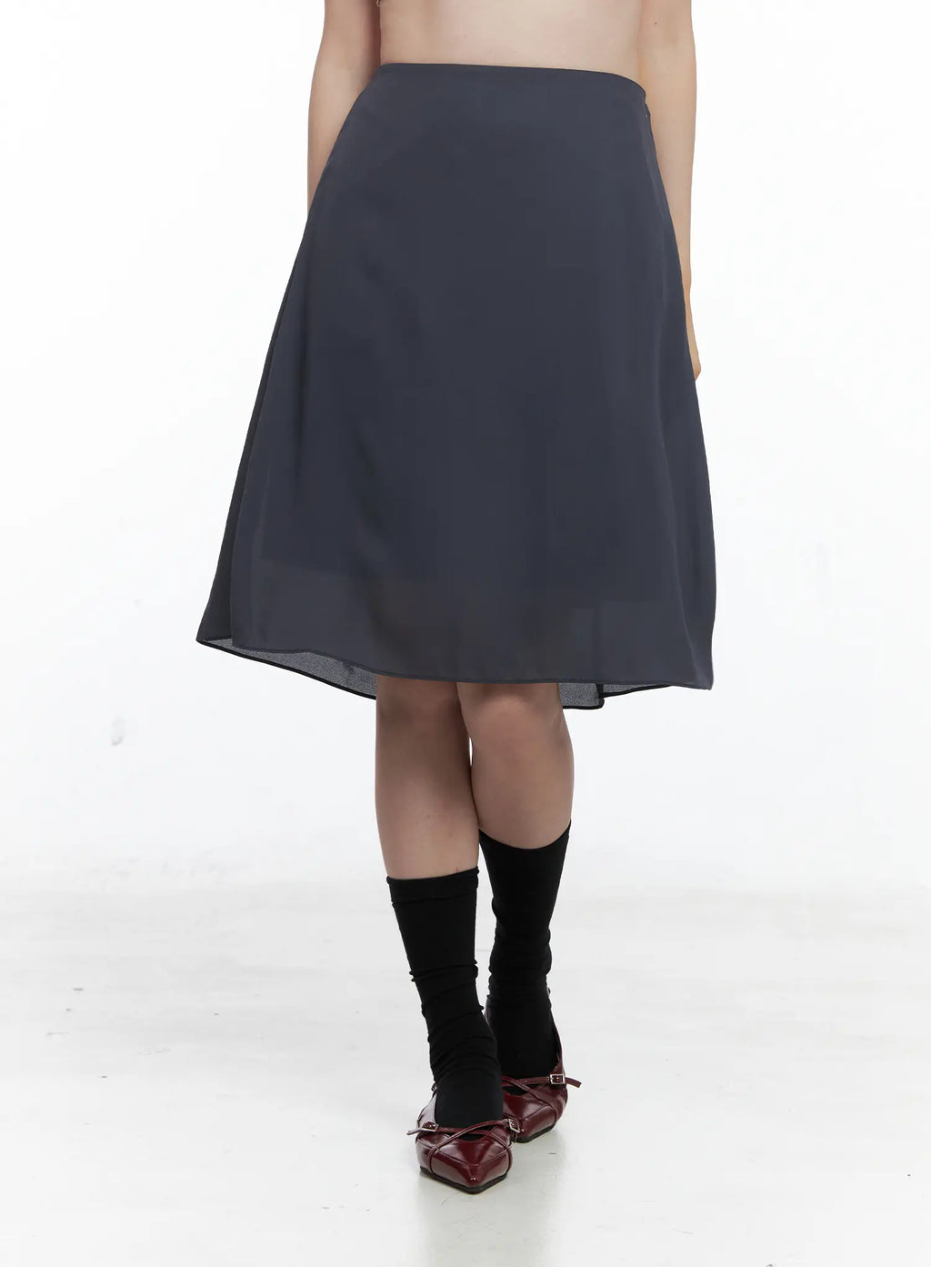 Chiffon Midi Skirt CO503