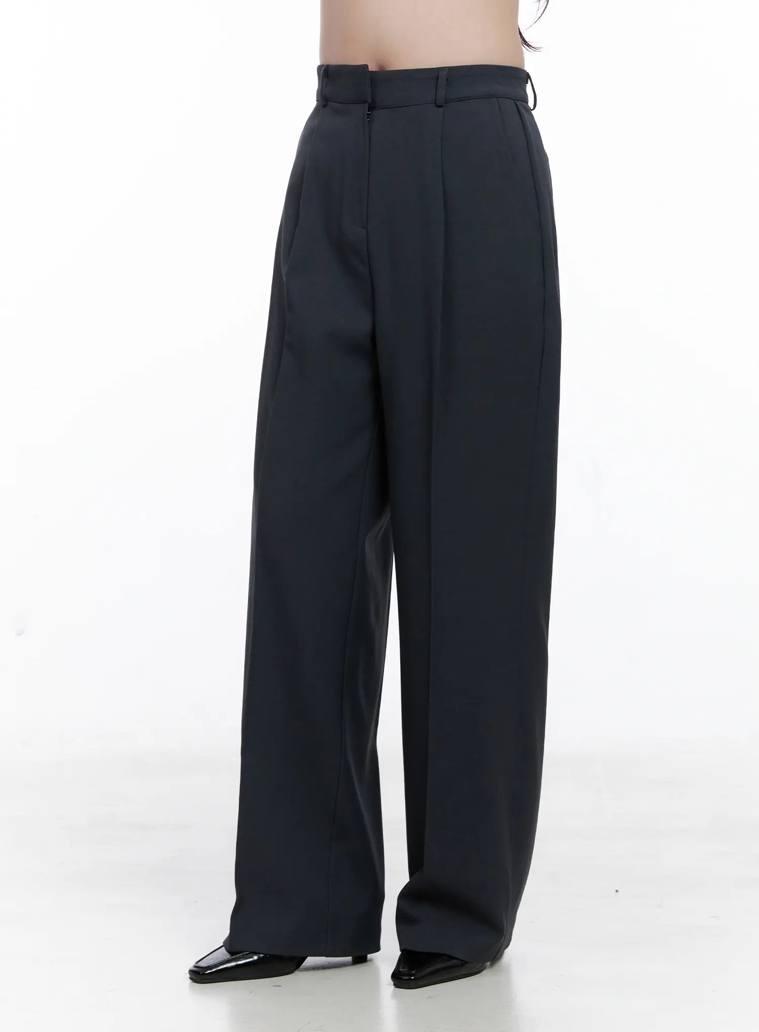 Pintuck Tailored Trousers CS523