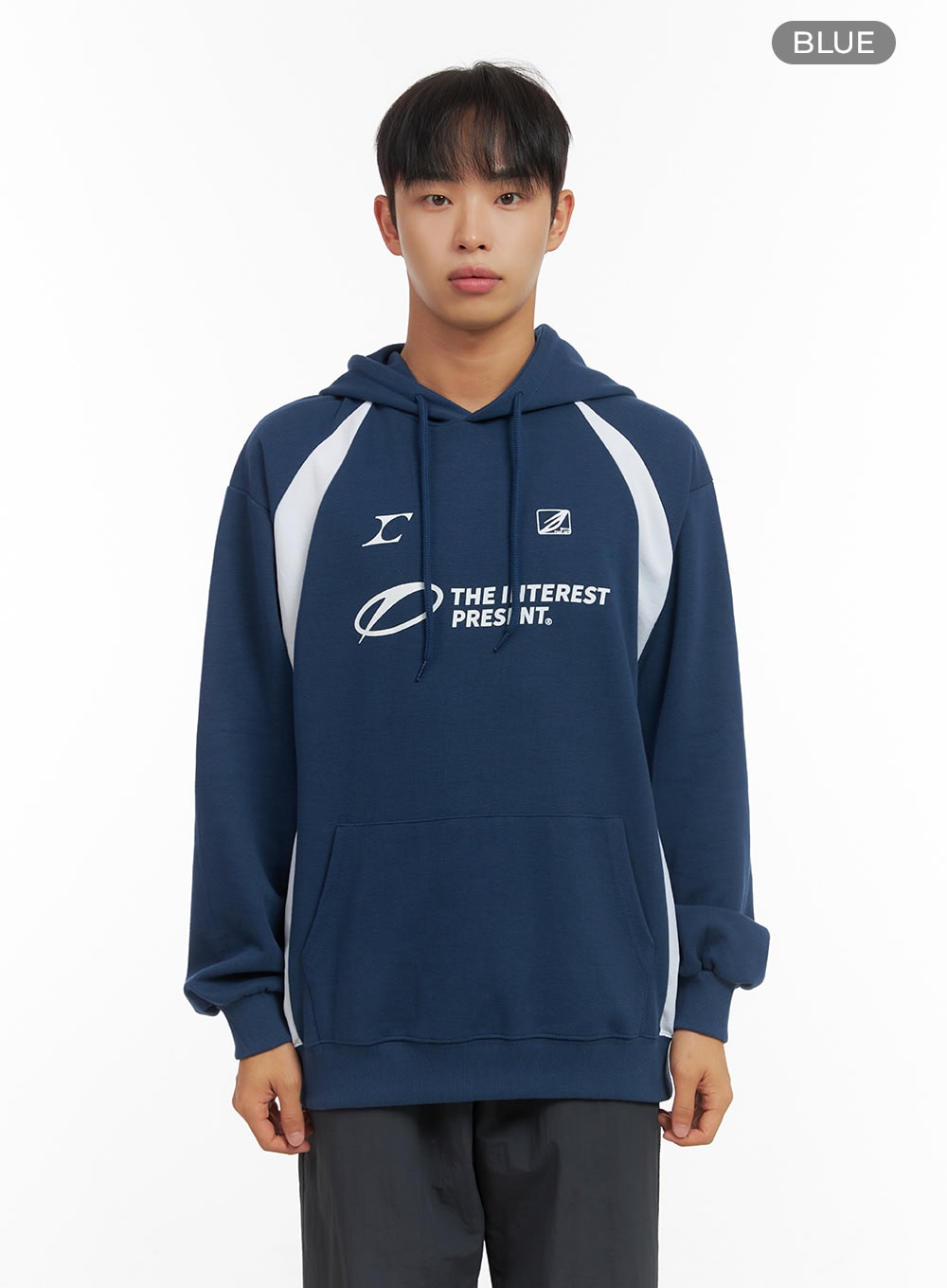 Men's Trendy Loose Fit Graphic Hoodie CO408